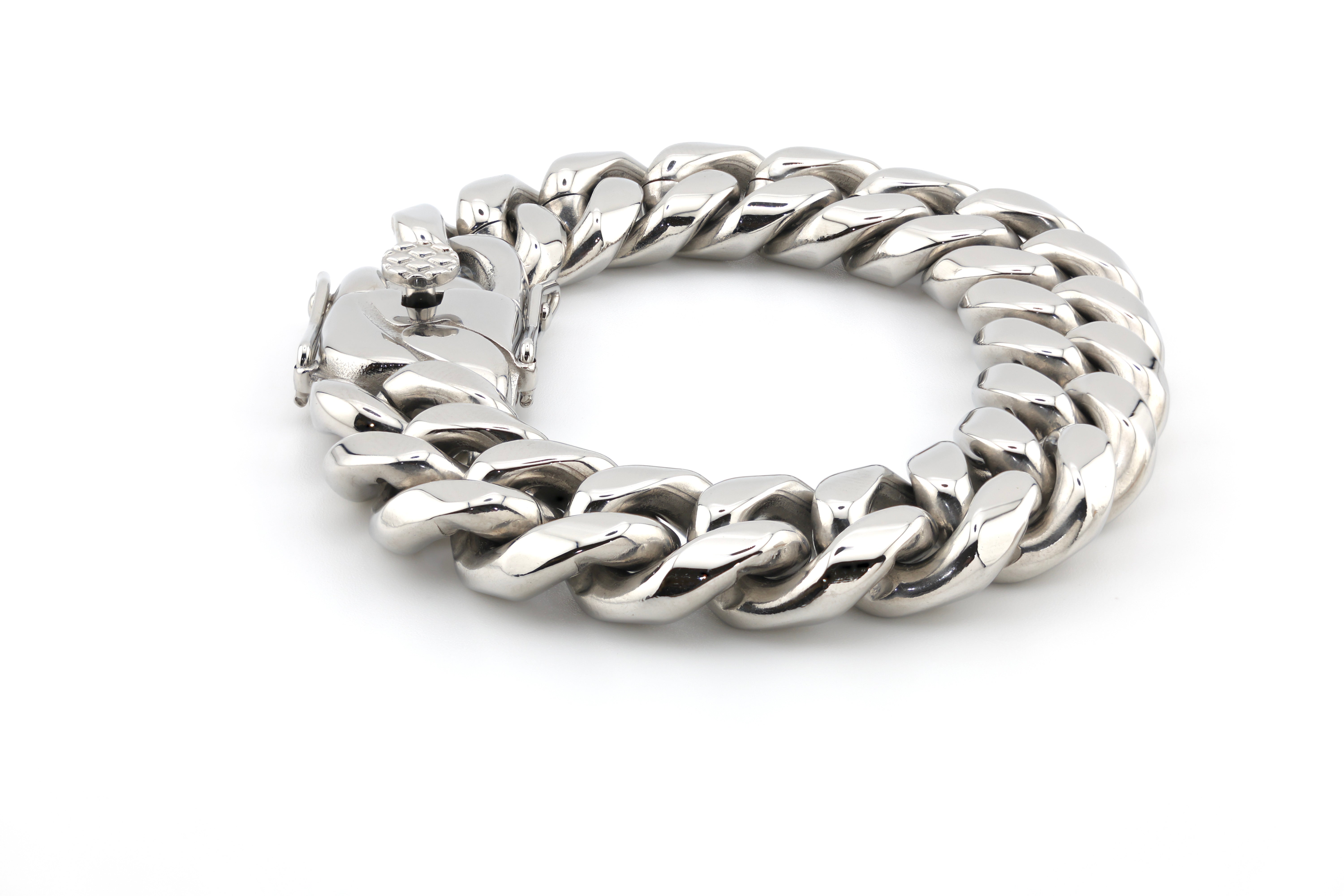 16MM Argentum Cuban Bracelet