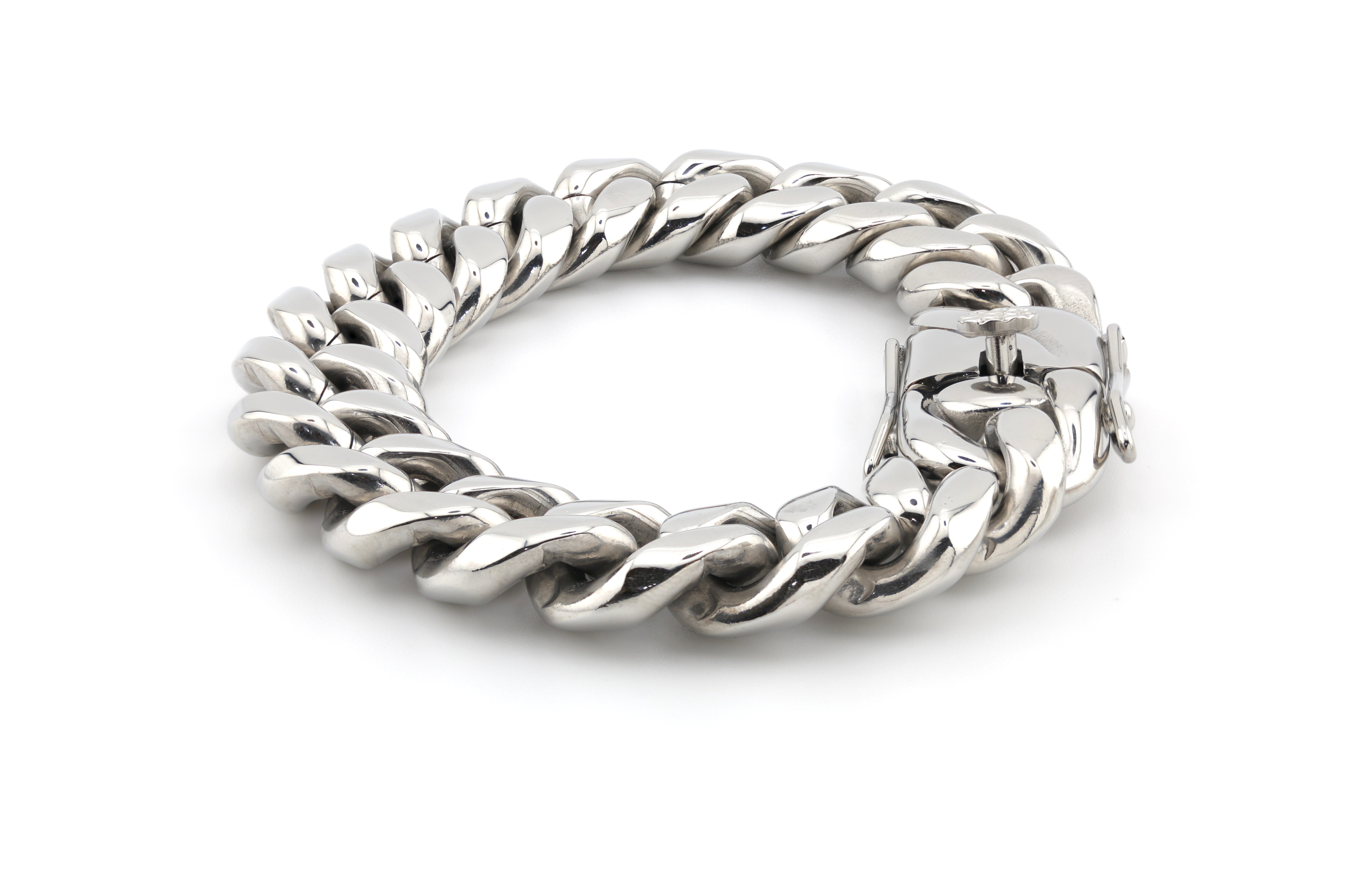 16MM Argentum Cuban Bracelet