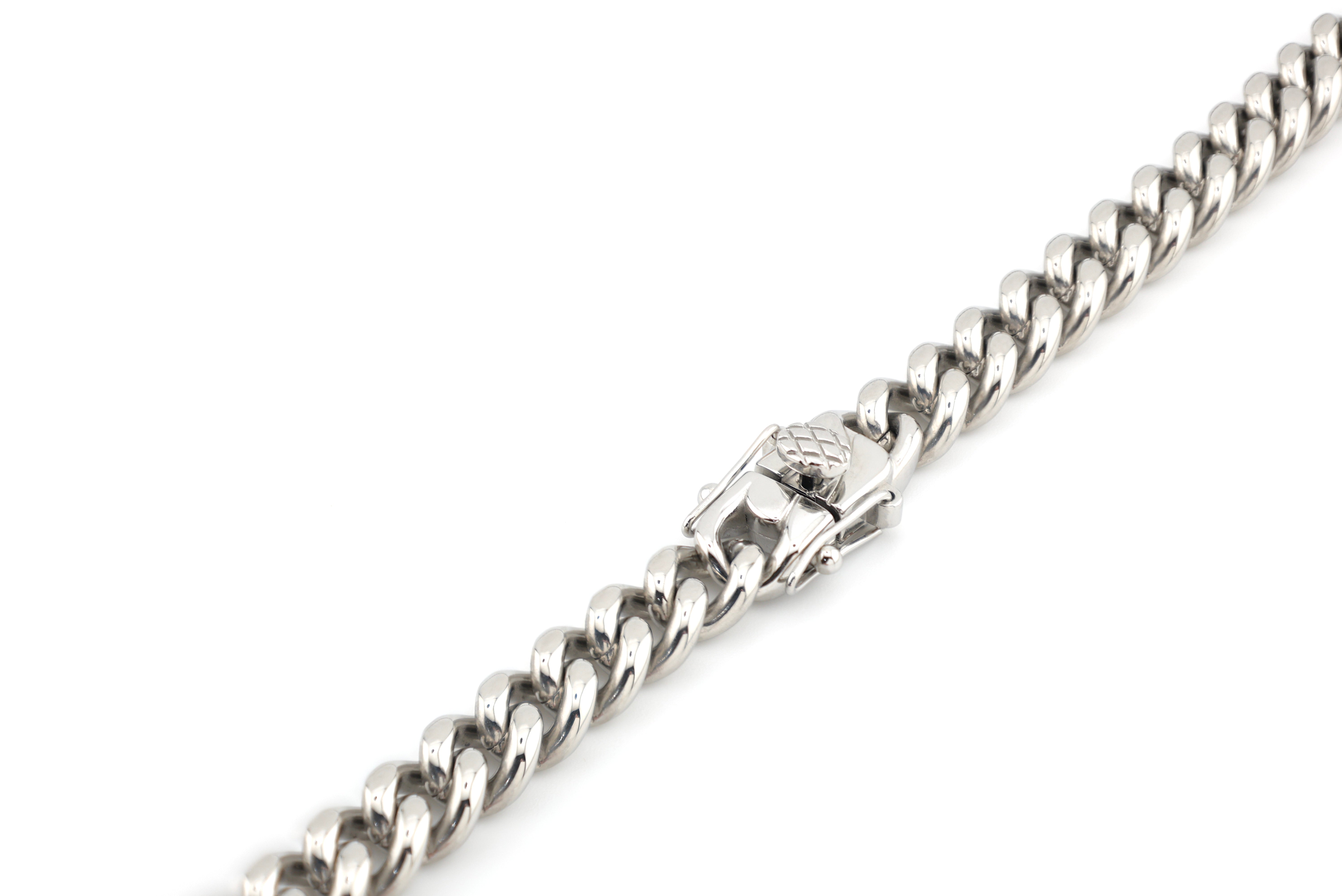 8MM Argentum Cuban Necklace