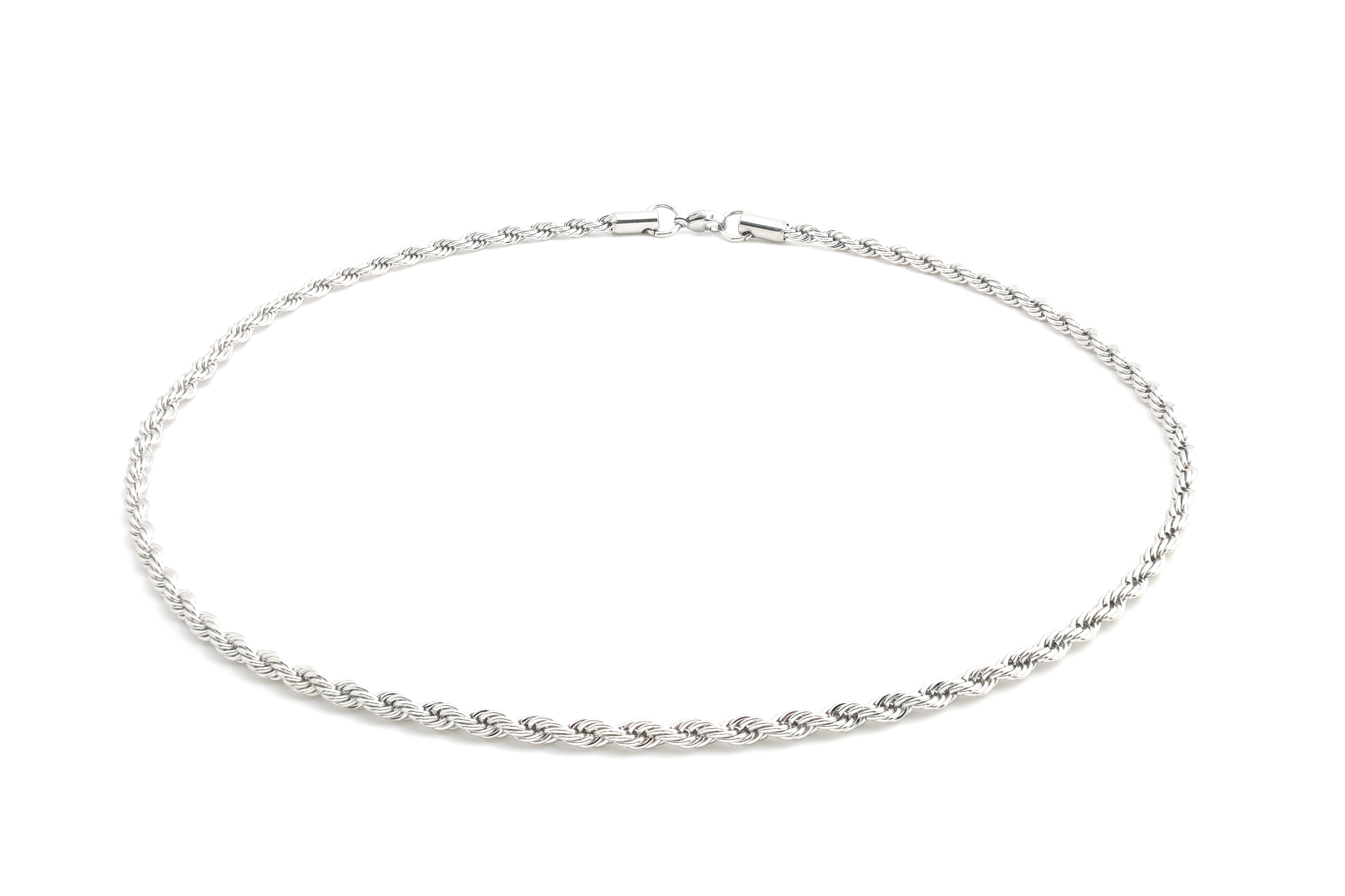 4MM Argentum Rope Necklace