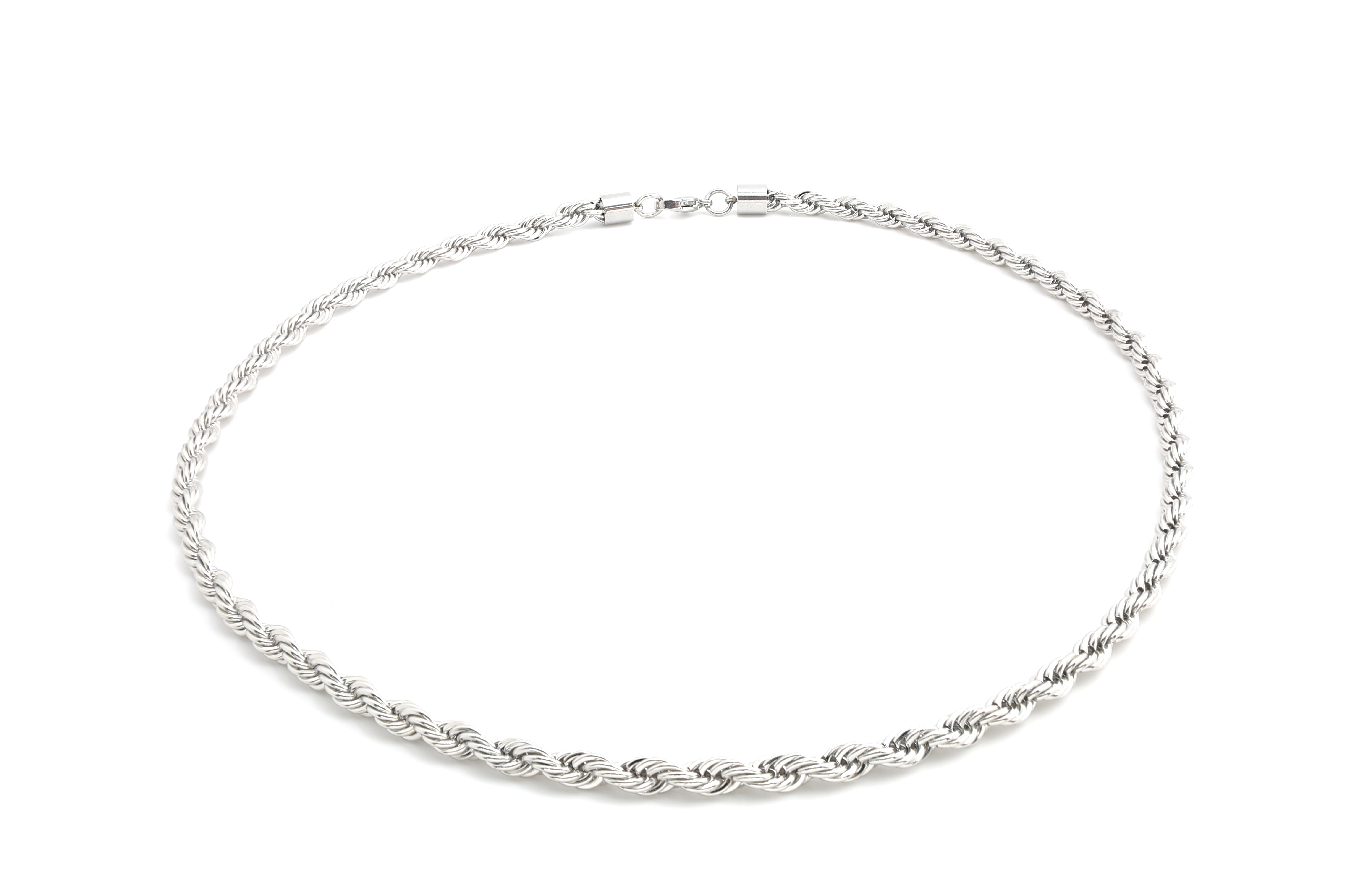 5MM Argentum Rope Necklce