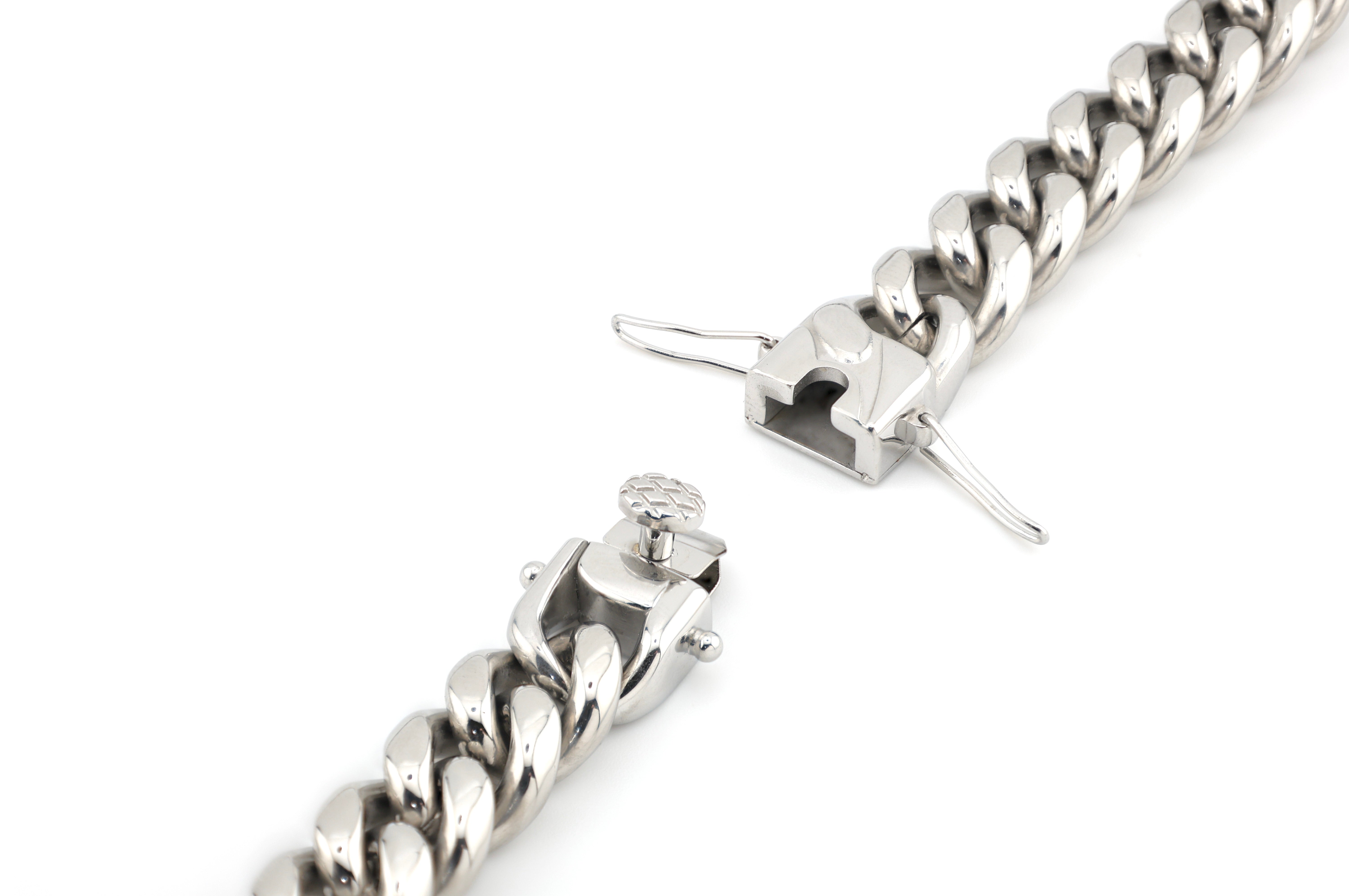 12MM Argentum Cuban Necklace