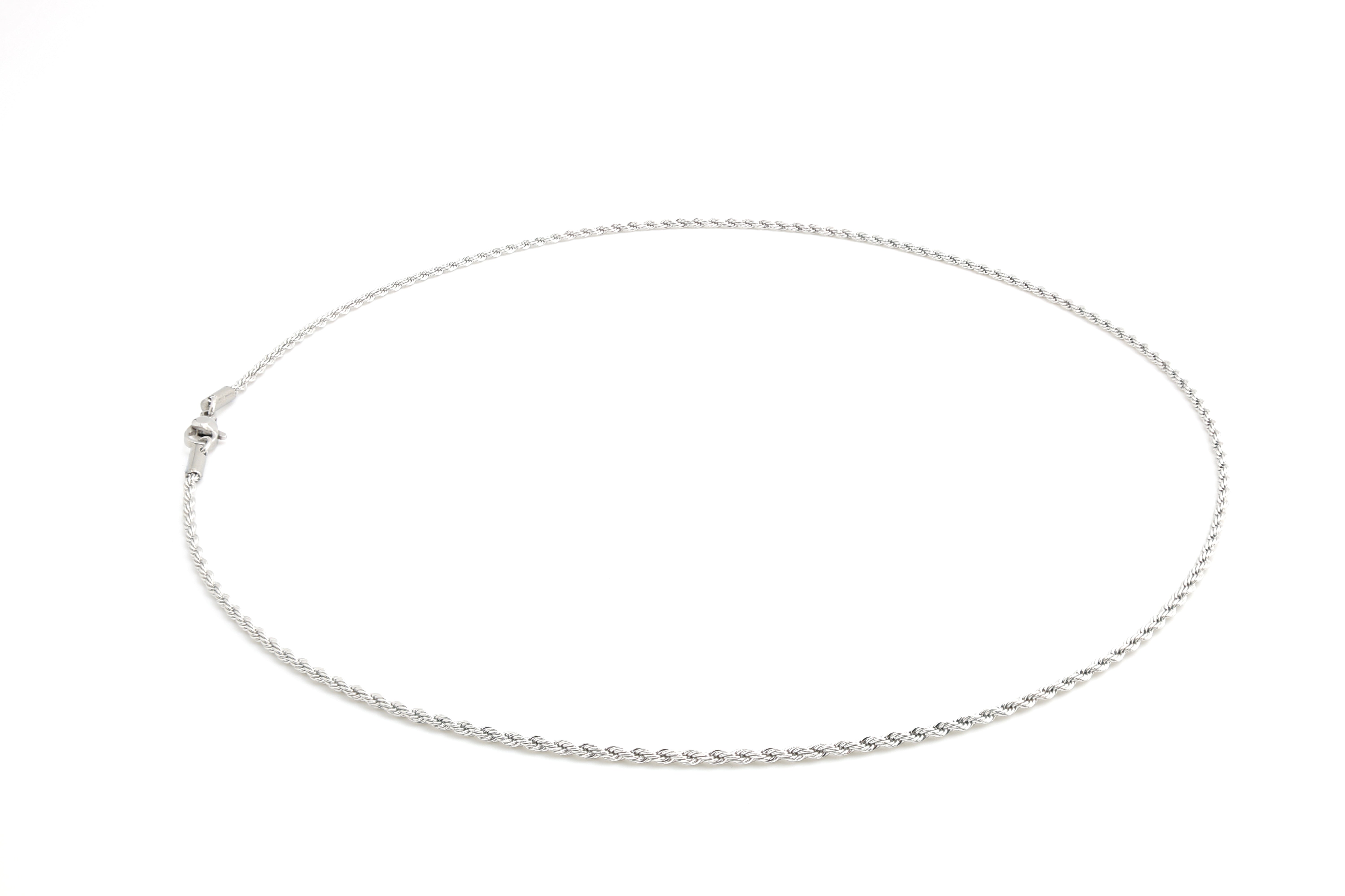2MM Argentum Rope Necklace
