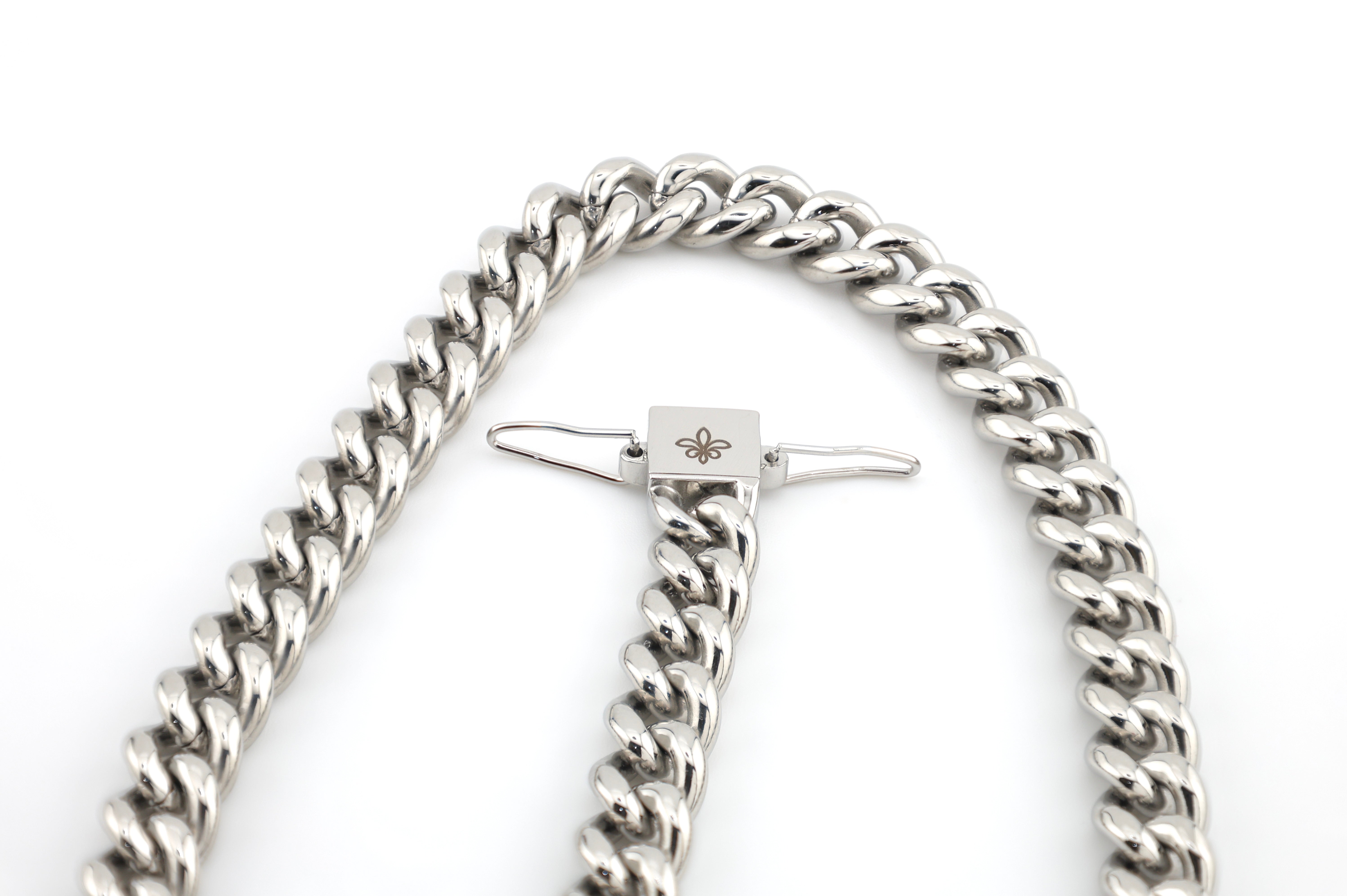 8MM Argentum Cuban Necklace