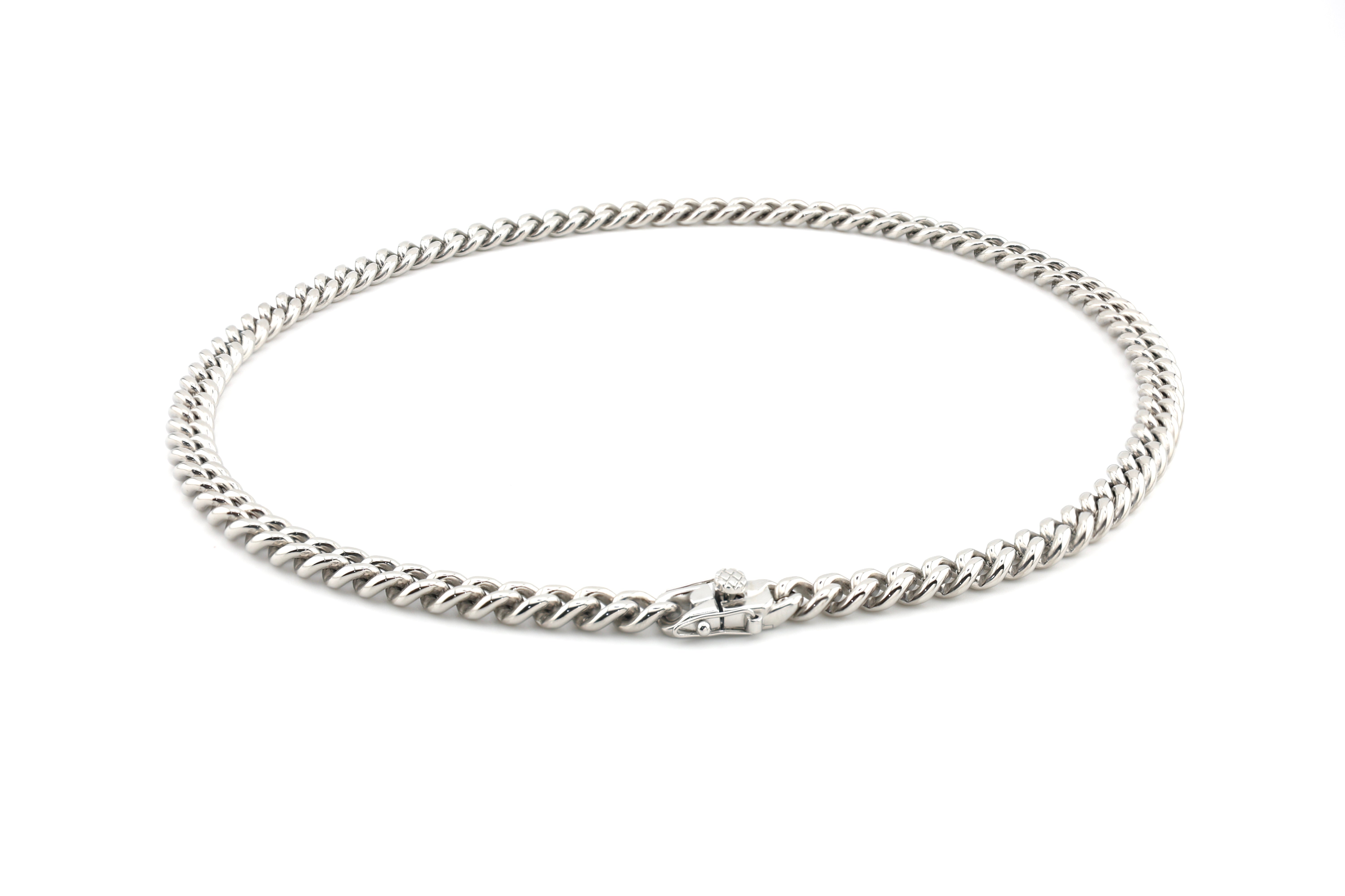 8MM Argentum Cuban Necklace