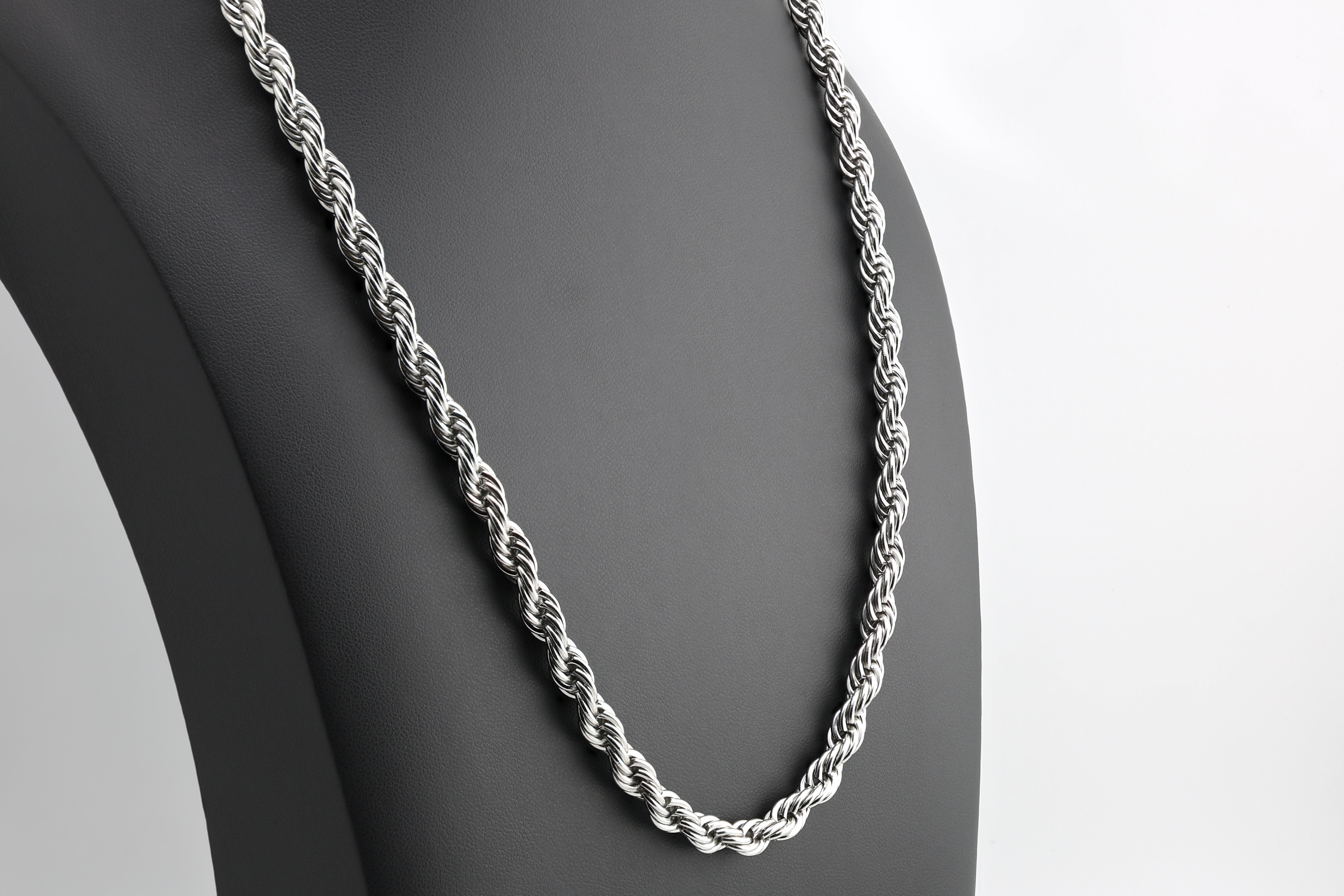 6MM Argentum Rope Necklace