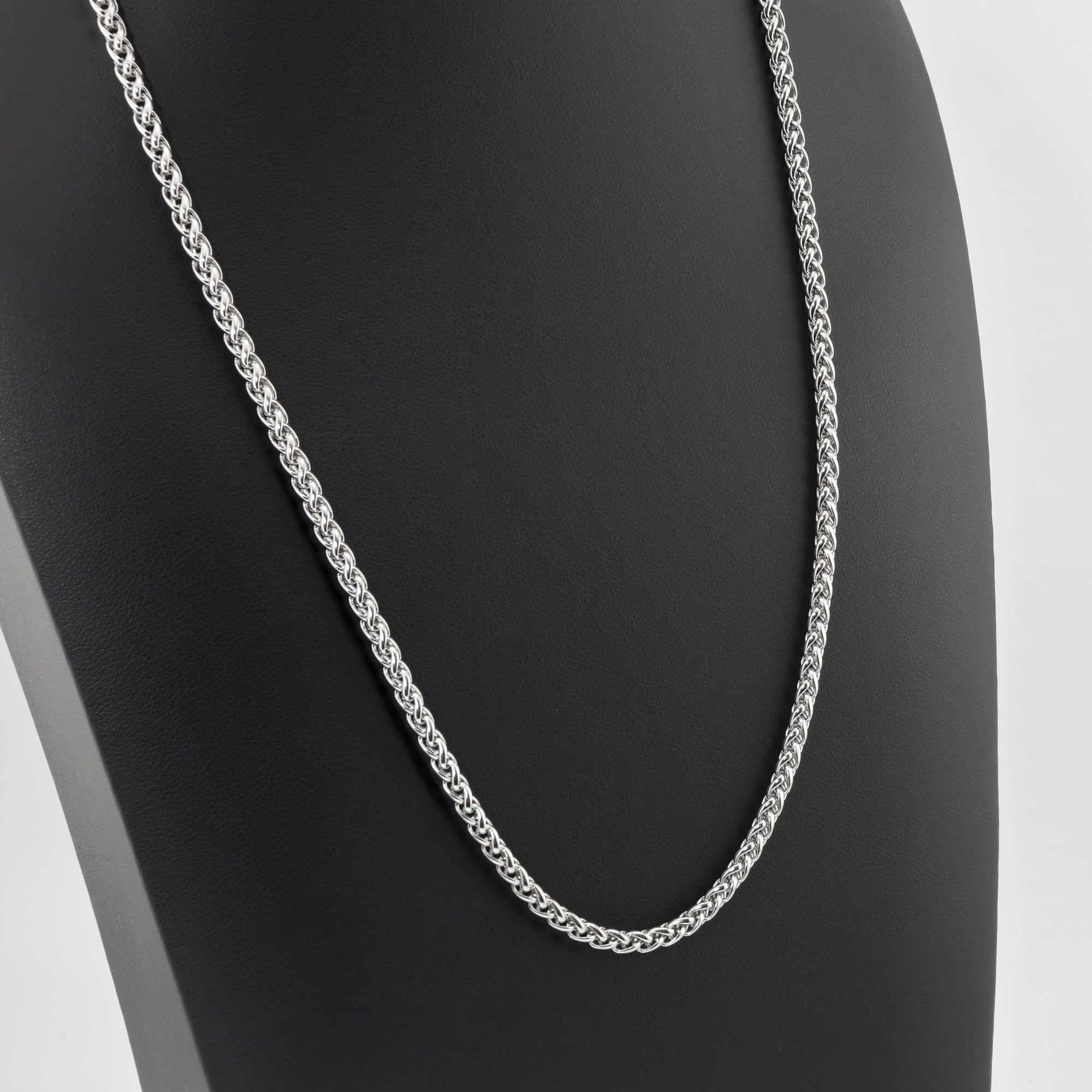 3MM Argentum Wheat Necklace