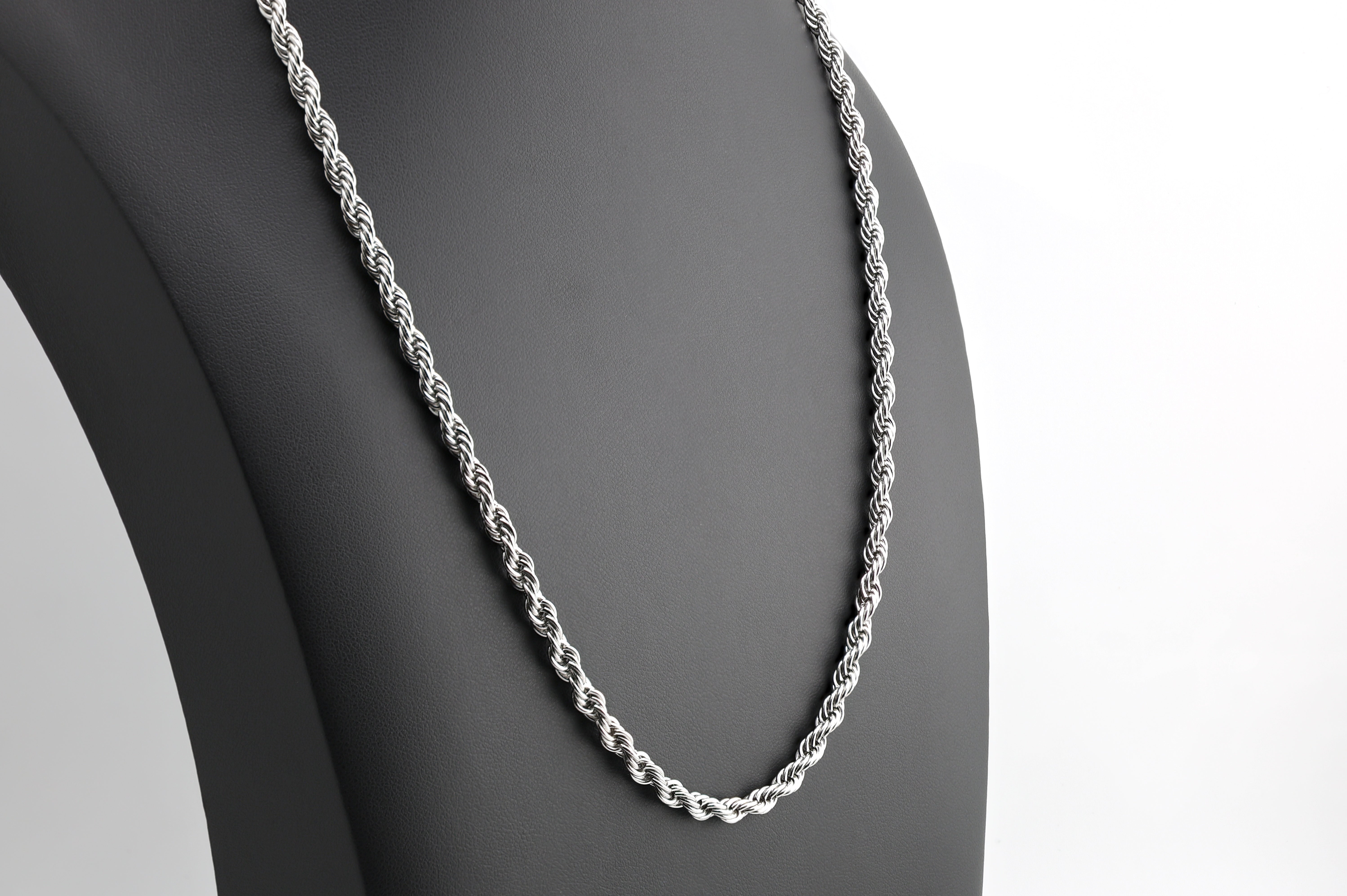 4MM Argentum Rope Necklace