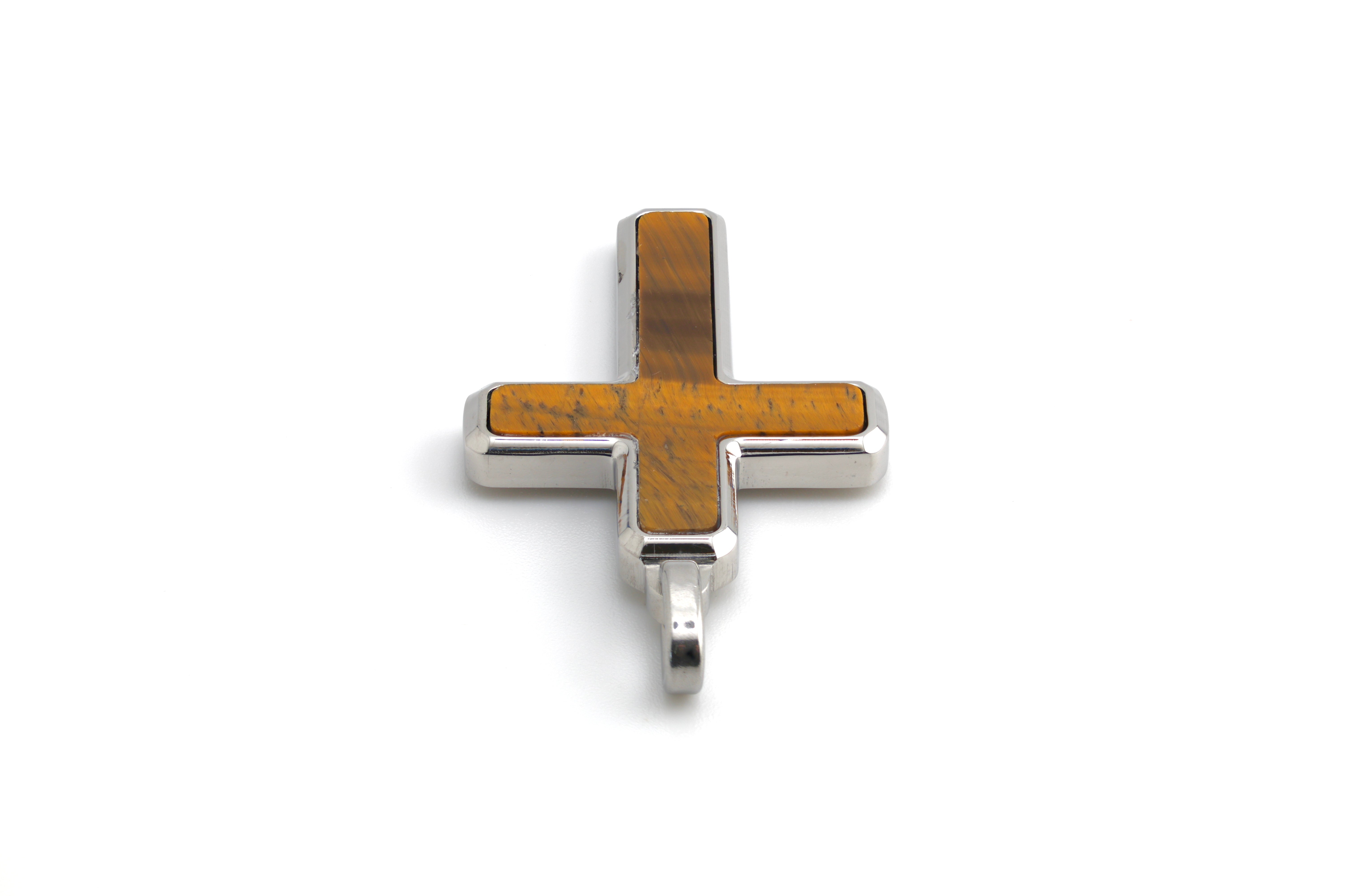 Tiger’s Eye Celestia Cross