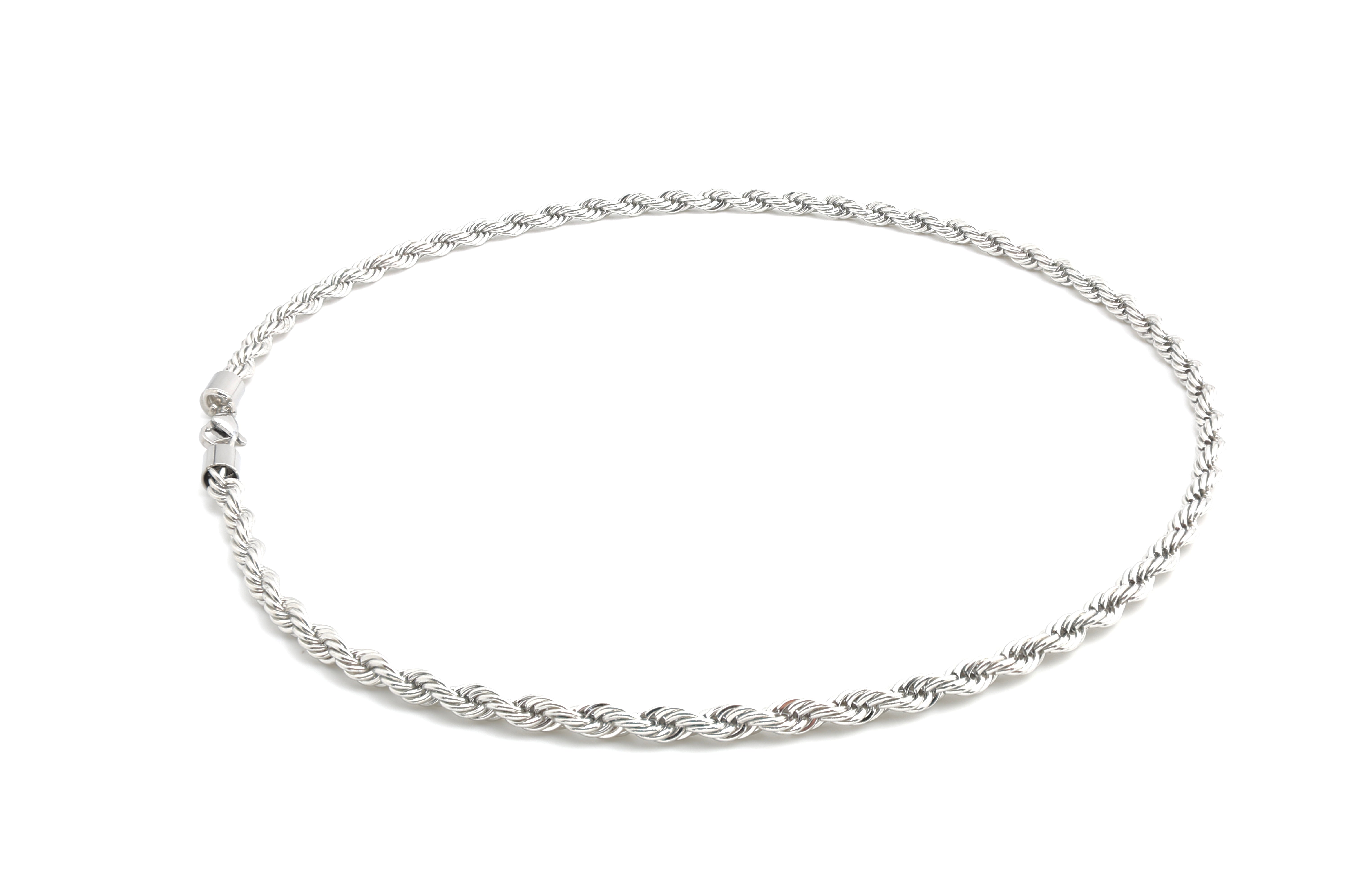 5MM Argentum Rope Necklce