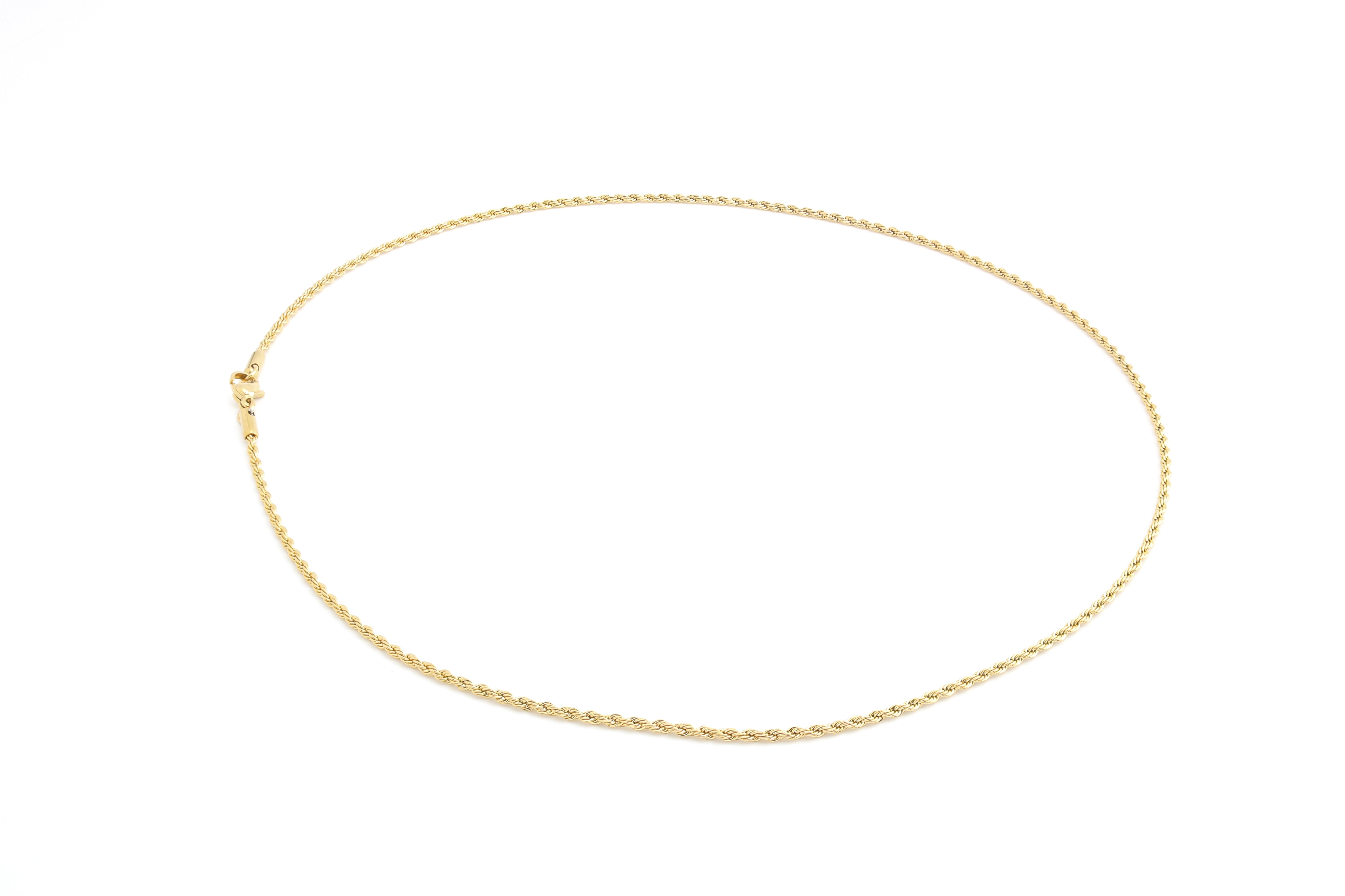 2MM Aurelius Rope Necklace