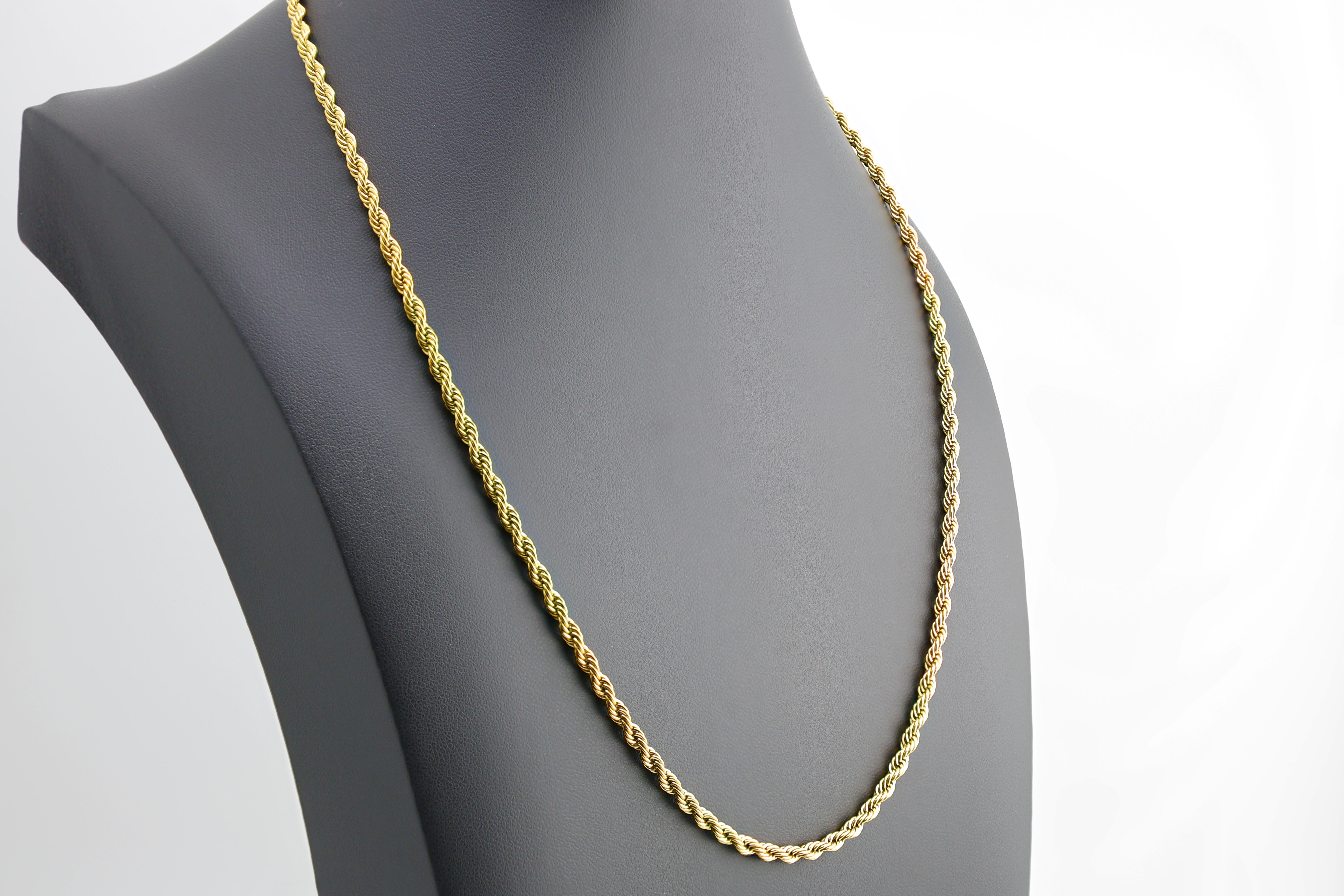 3MM Aurelius Rope Necklace