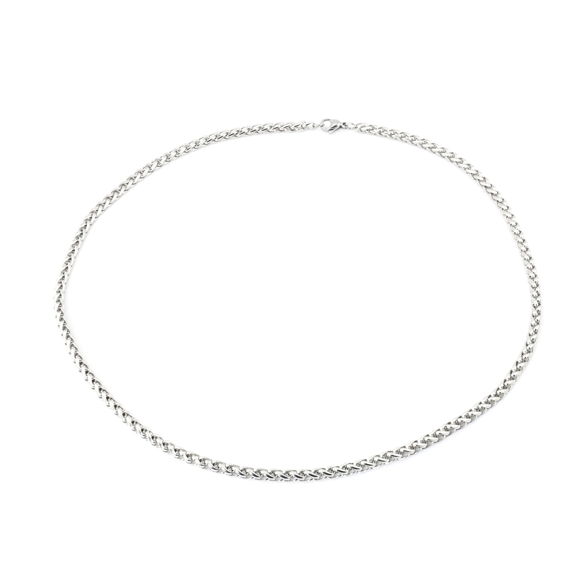 4MM Argentum Wheat Necklace