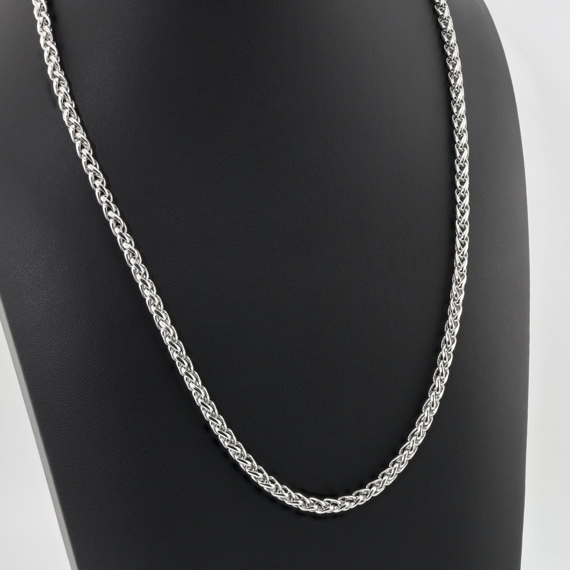 4MM Argentum Wheat Necklace