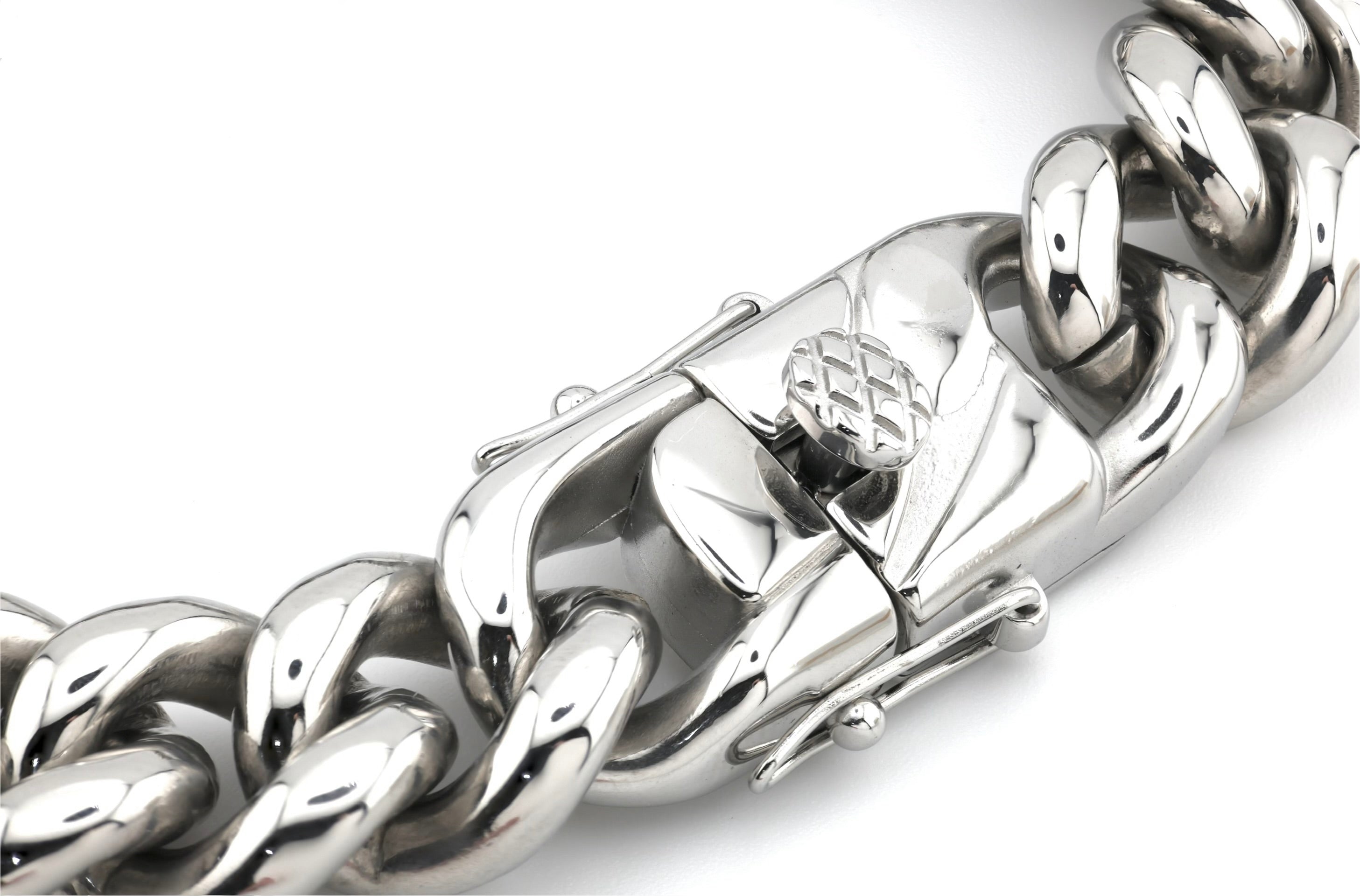 14MM Argentum Cuban Bracelet