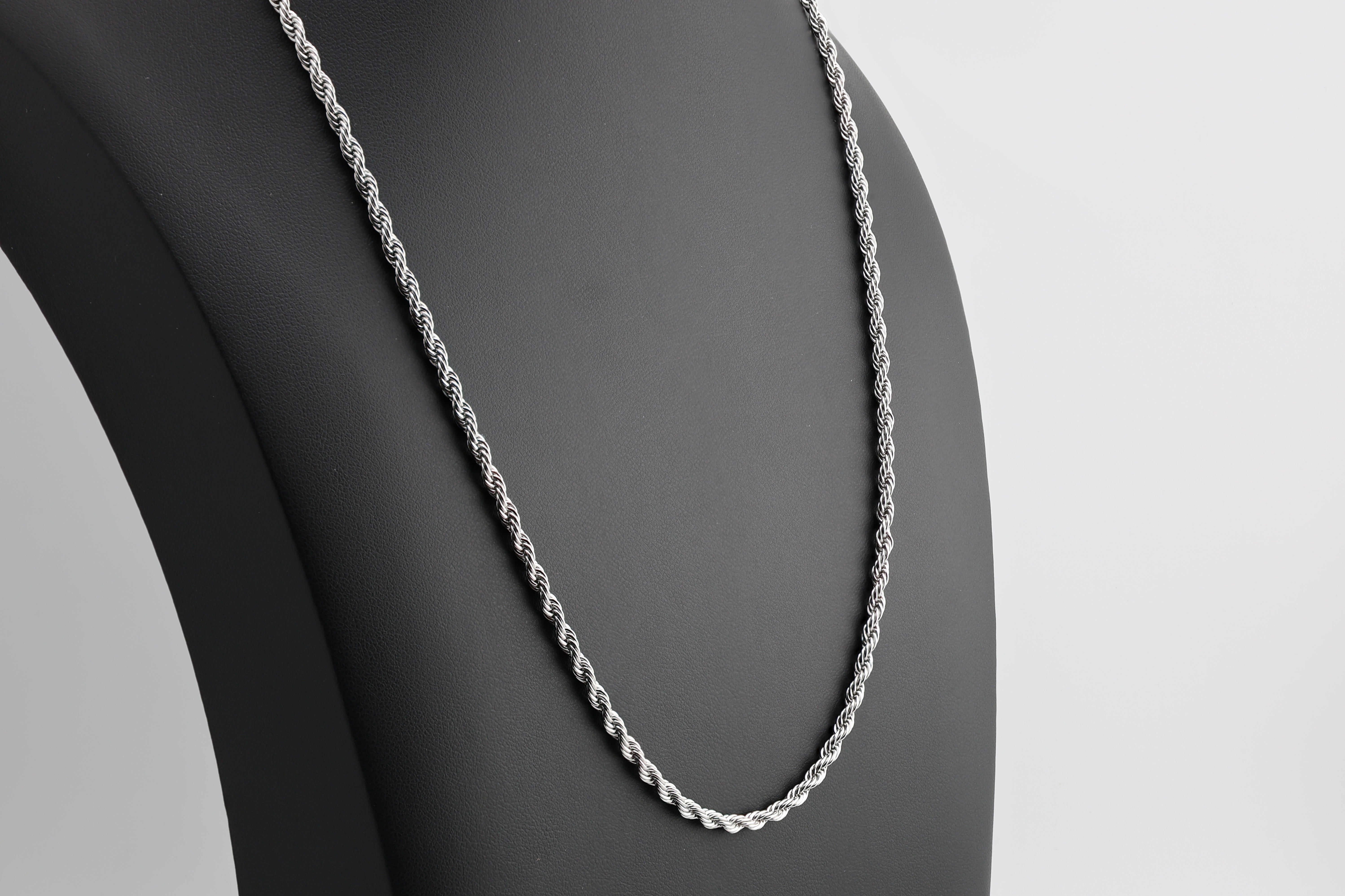 3MM Argentum Rope Necklace