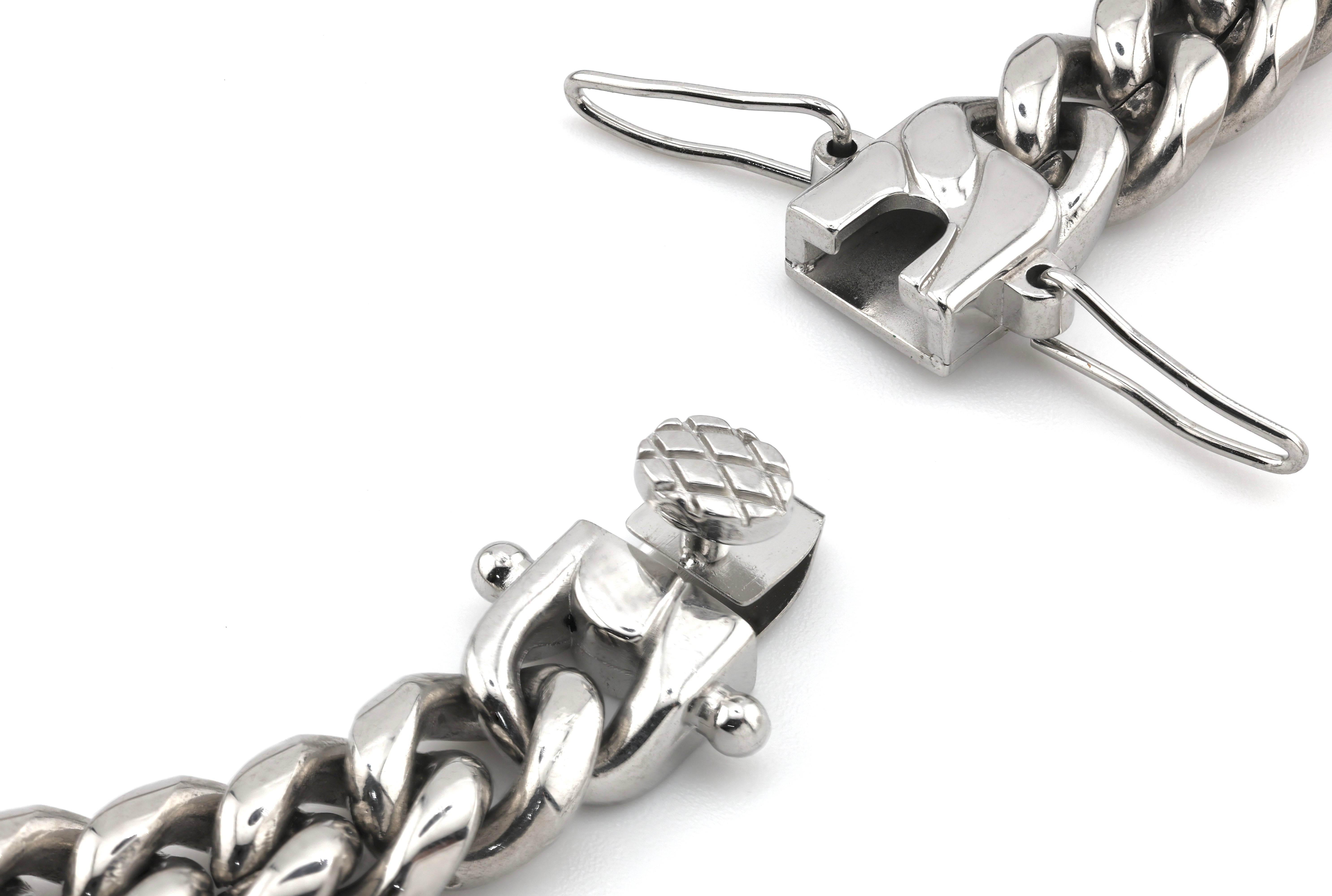 8MM Argentum Cuban Bracelet