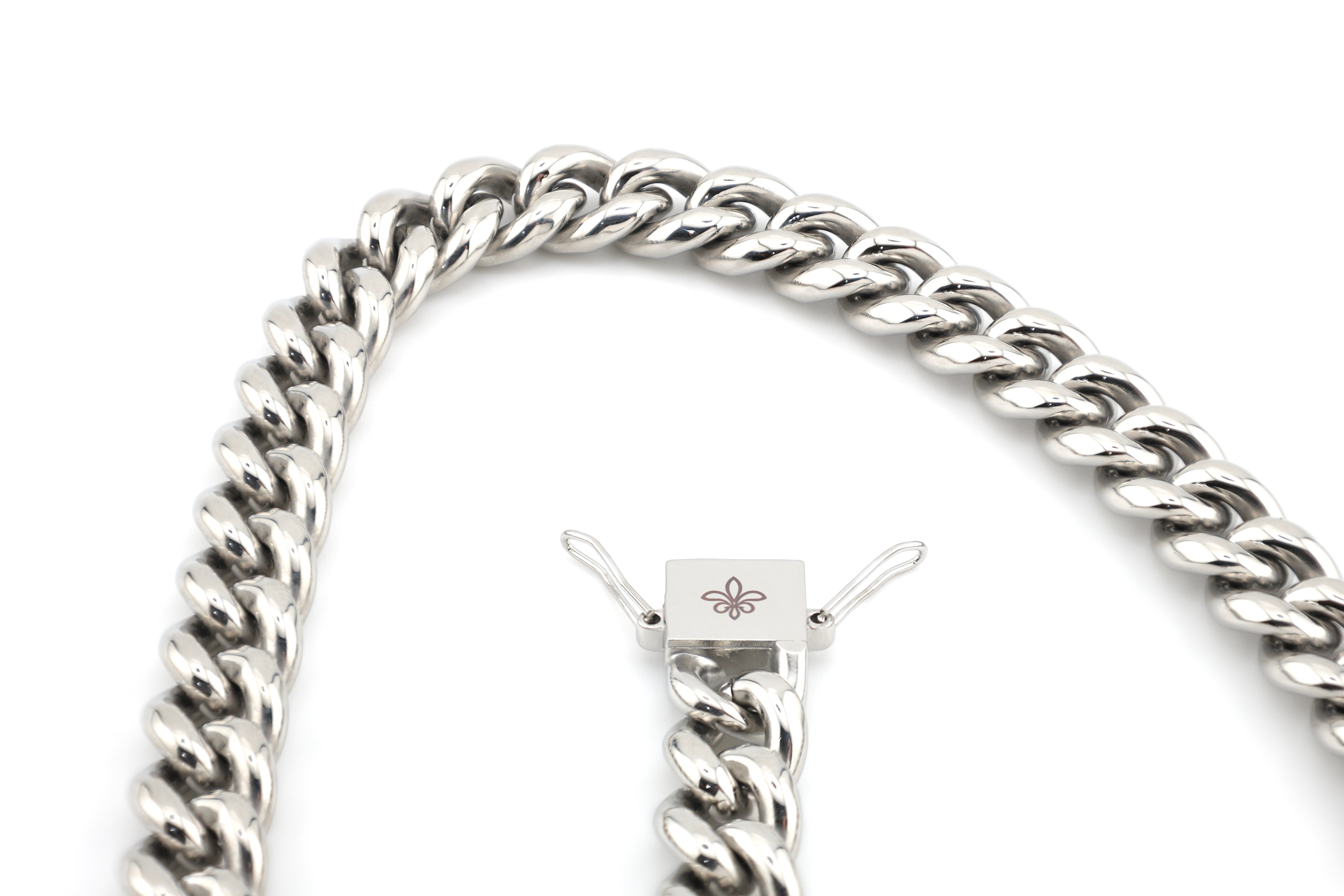 10MM Argentum Cuban Necklace