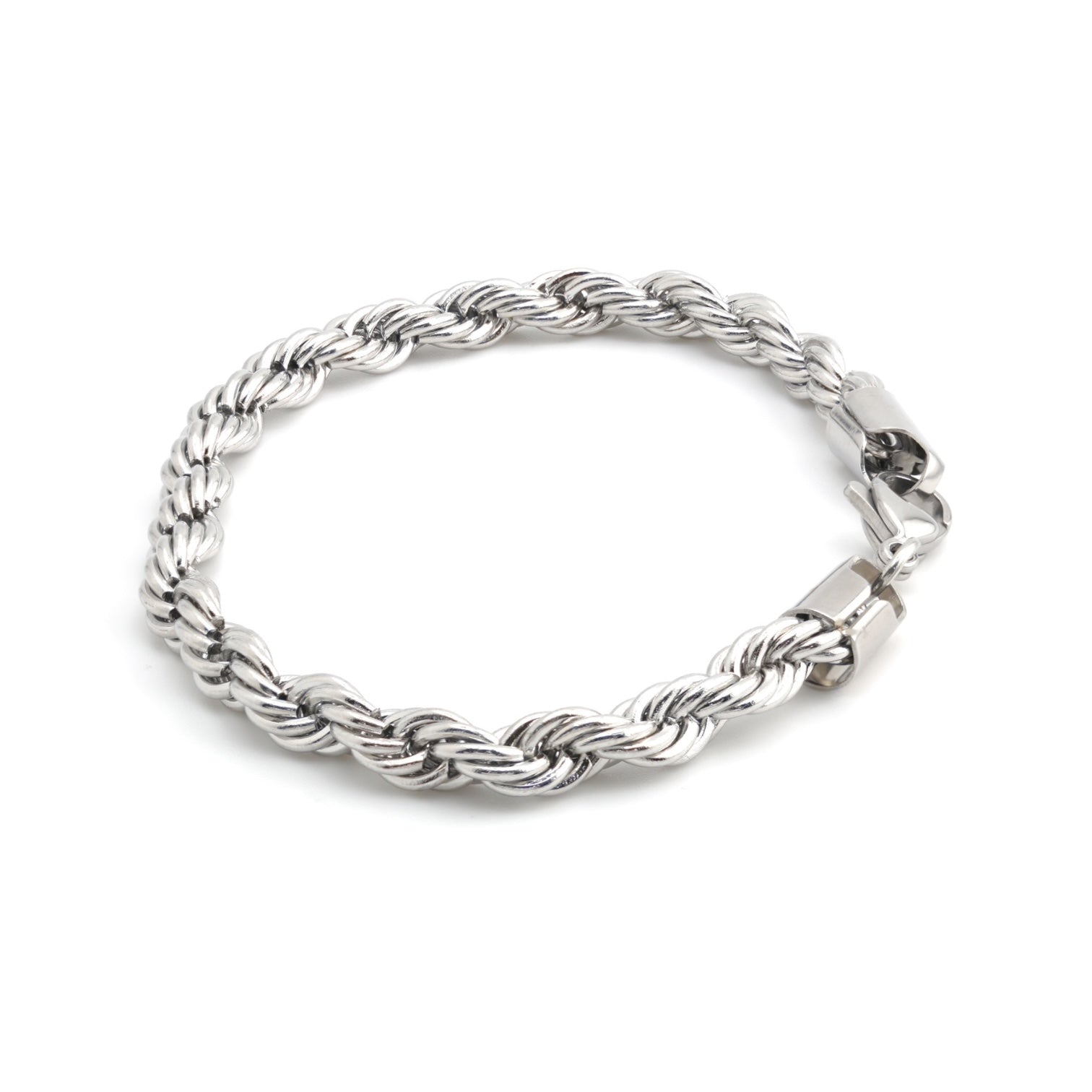 6MM Argentum Rope Bracelet