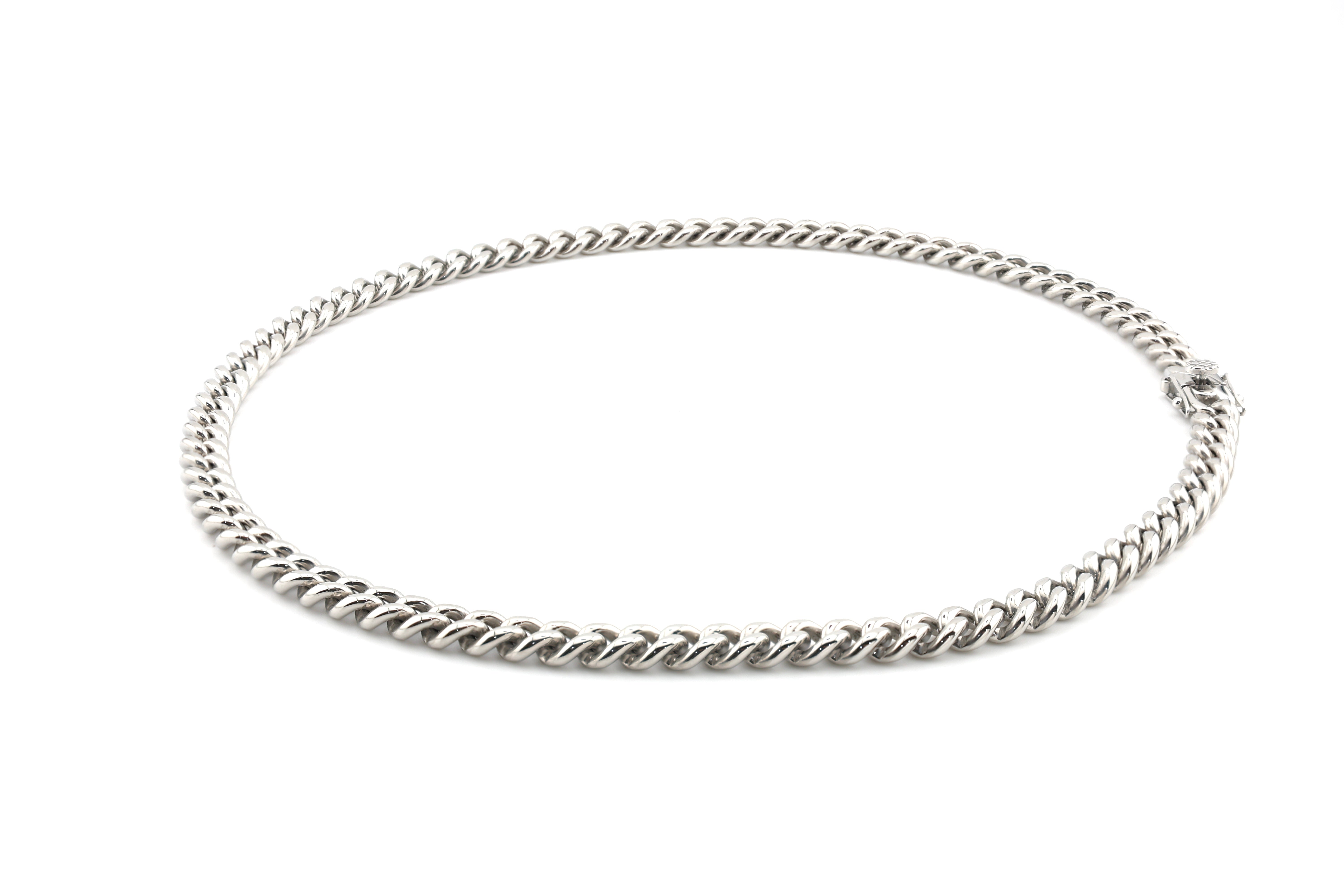 8MM Argentum Cuban Necklace