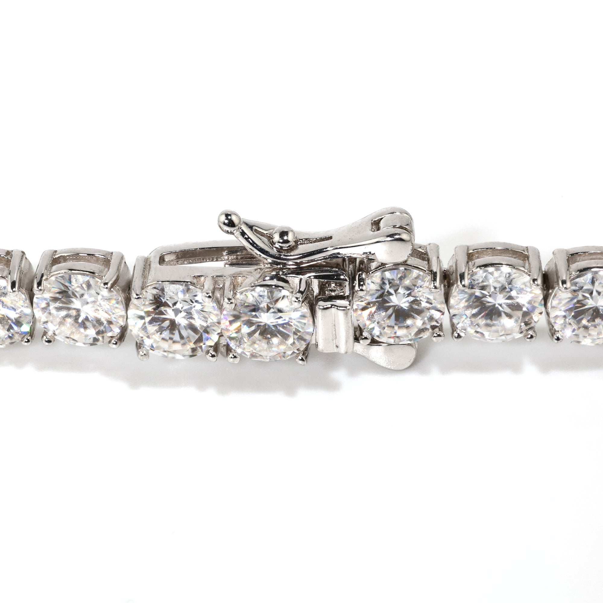 Titan Cut (Cut) Glacier White Tennis Bracelet