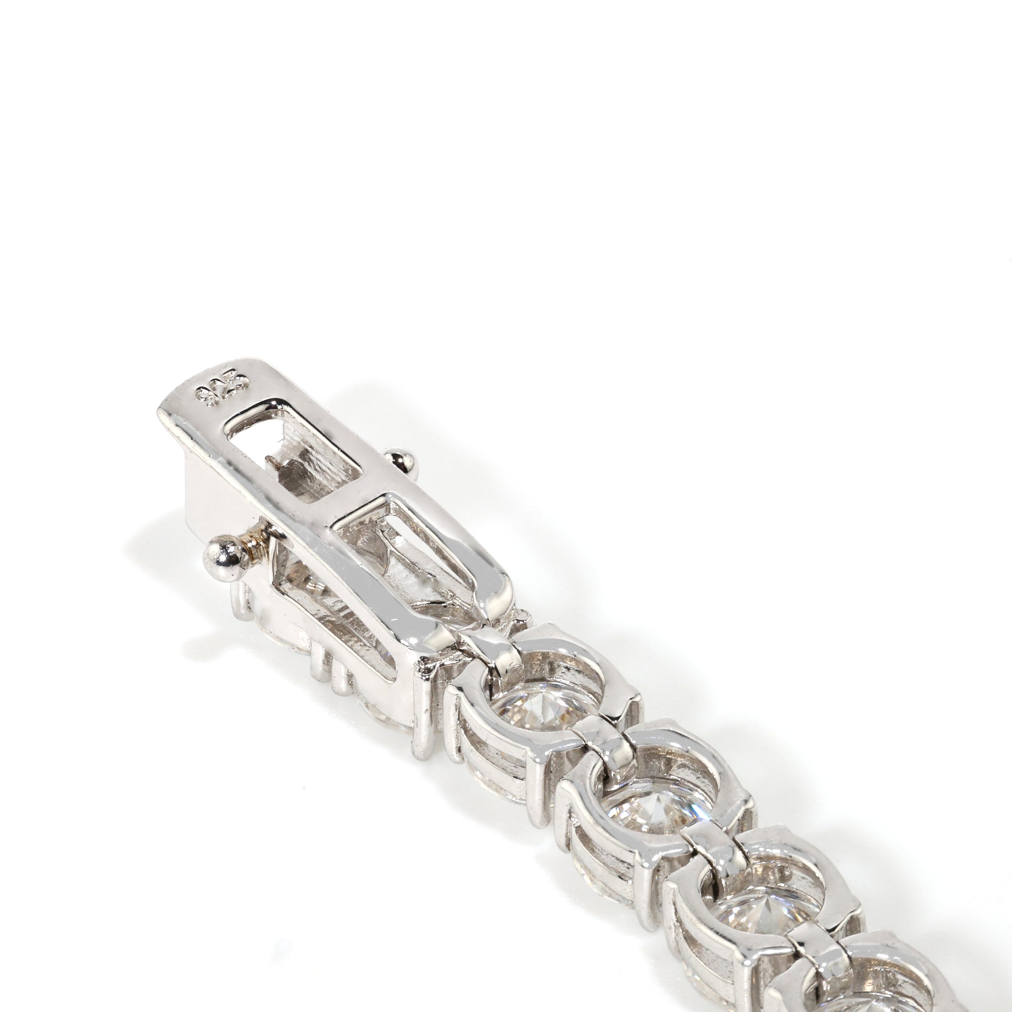Titan Cut (Cut) Glacier White Tennis Bracelet