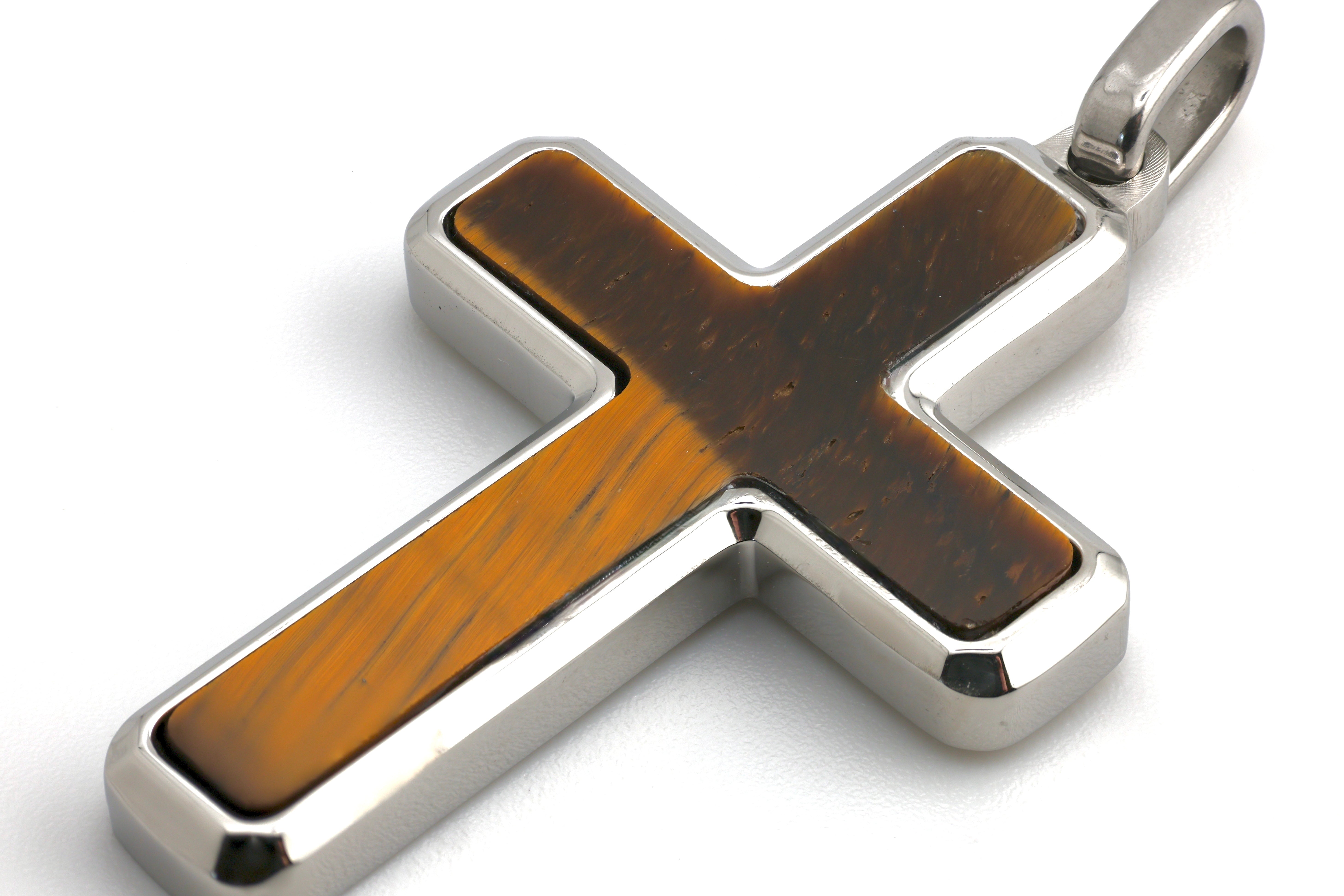 Tiger’s Eye Celestia Cross