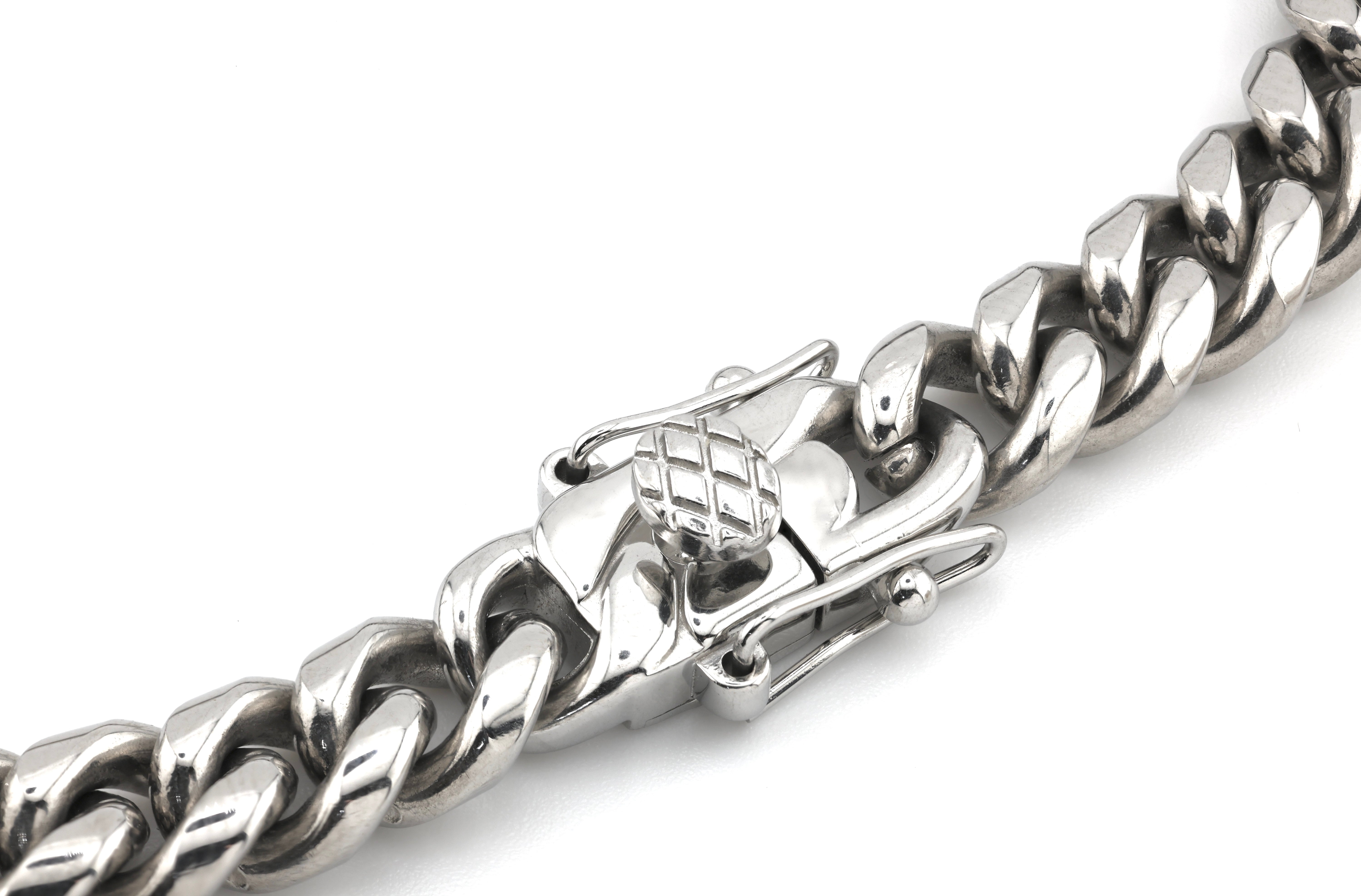 8MM Argentum Cuban Bracelet