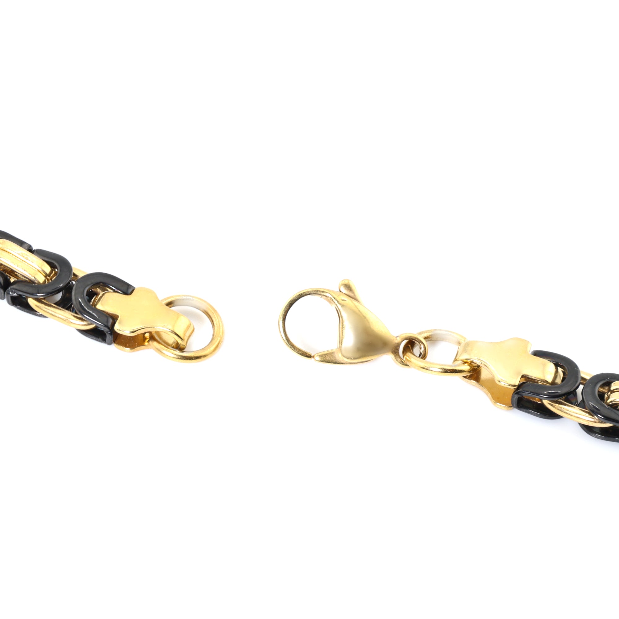 6MM Aurelius Noir Byzantine Necklace