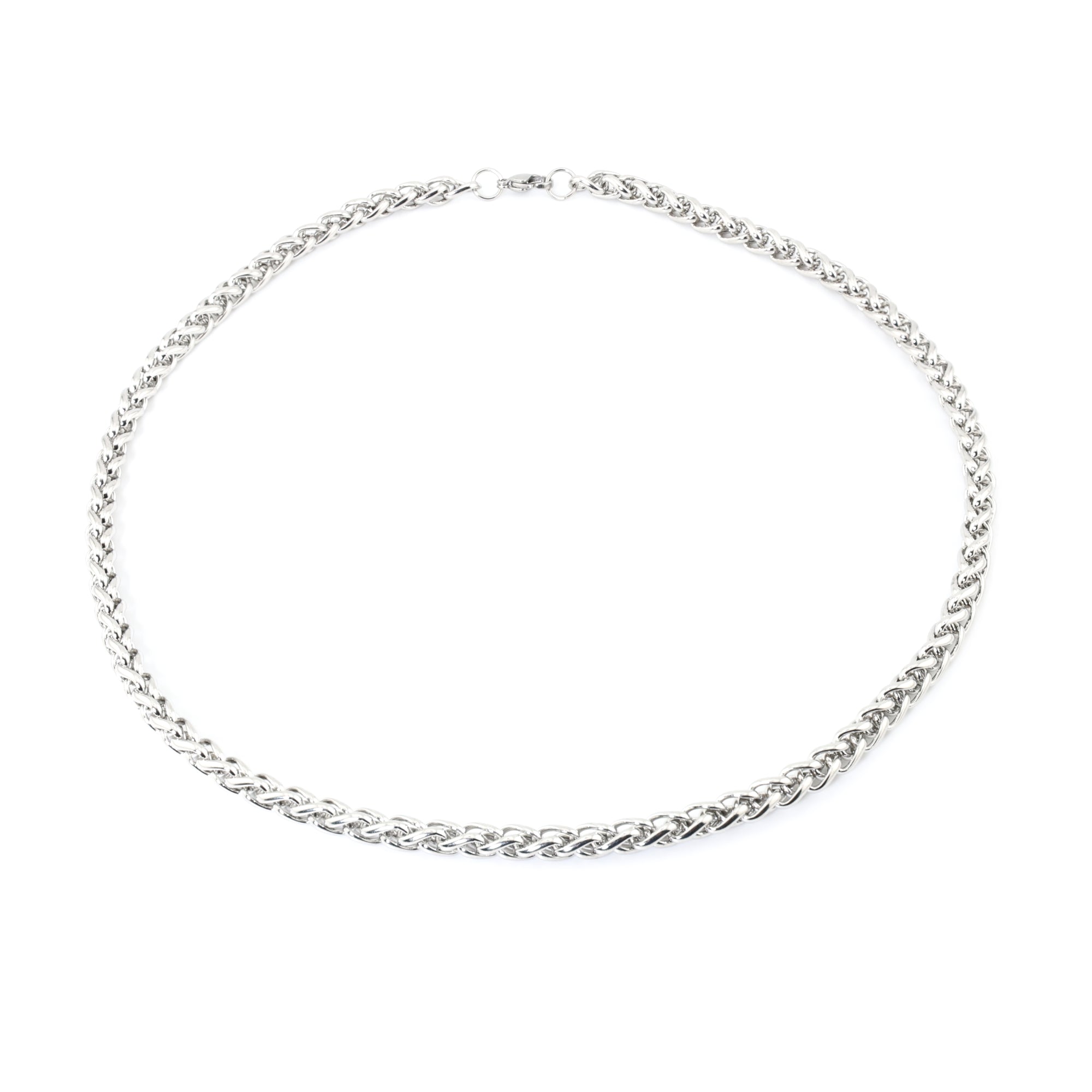 6MM Argentum Wheat Necklace