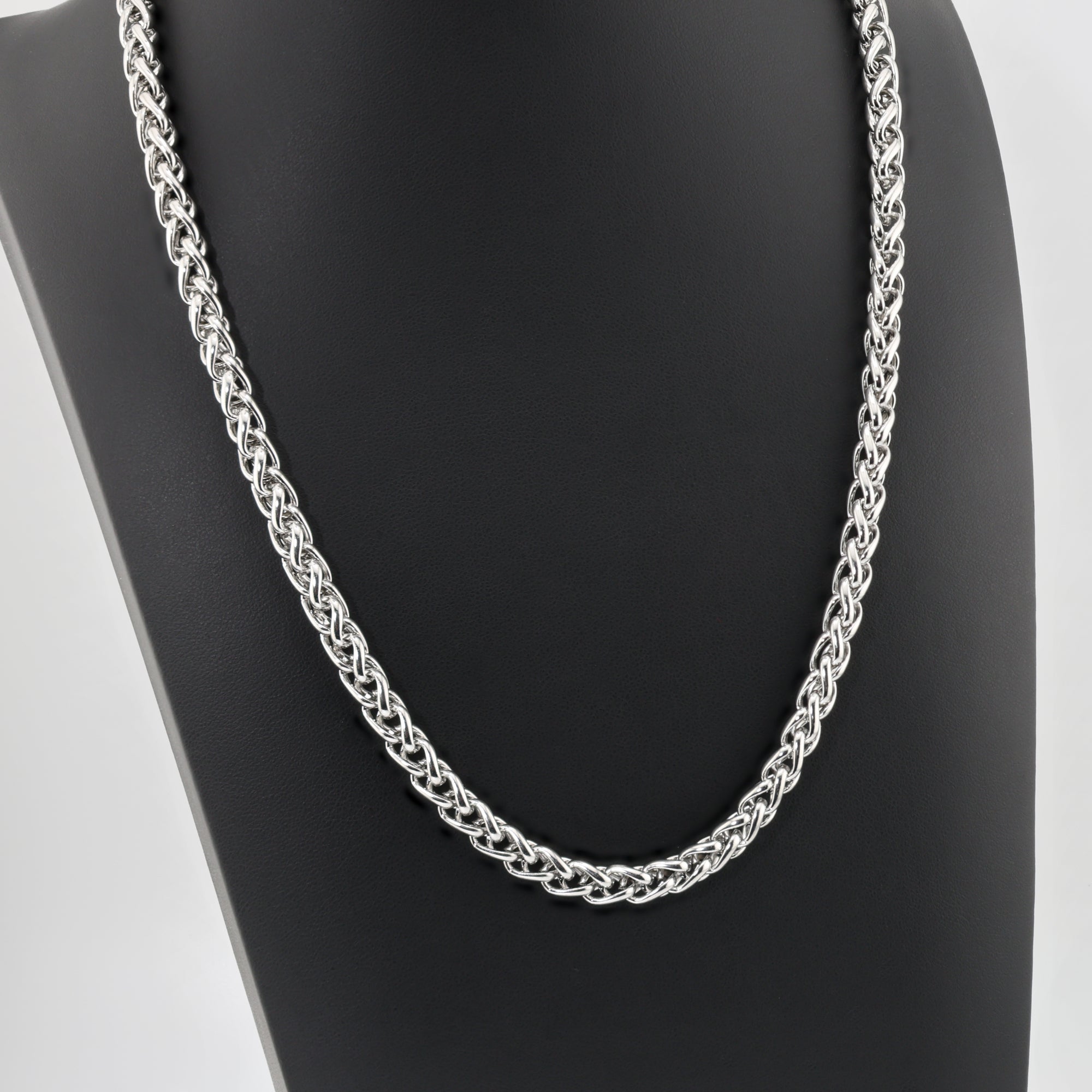 6MM Argentum Wheat Necklace