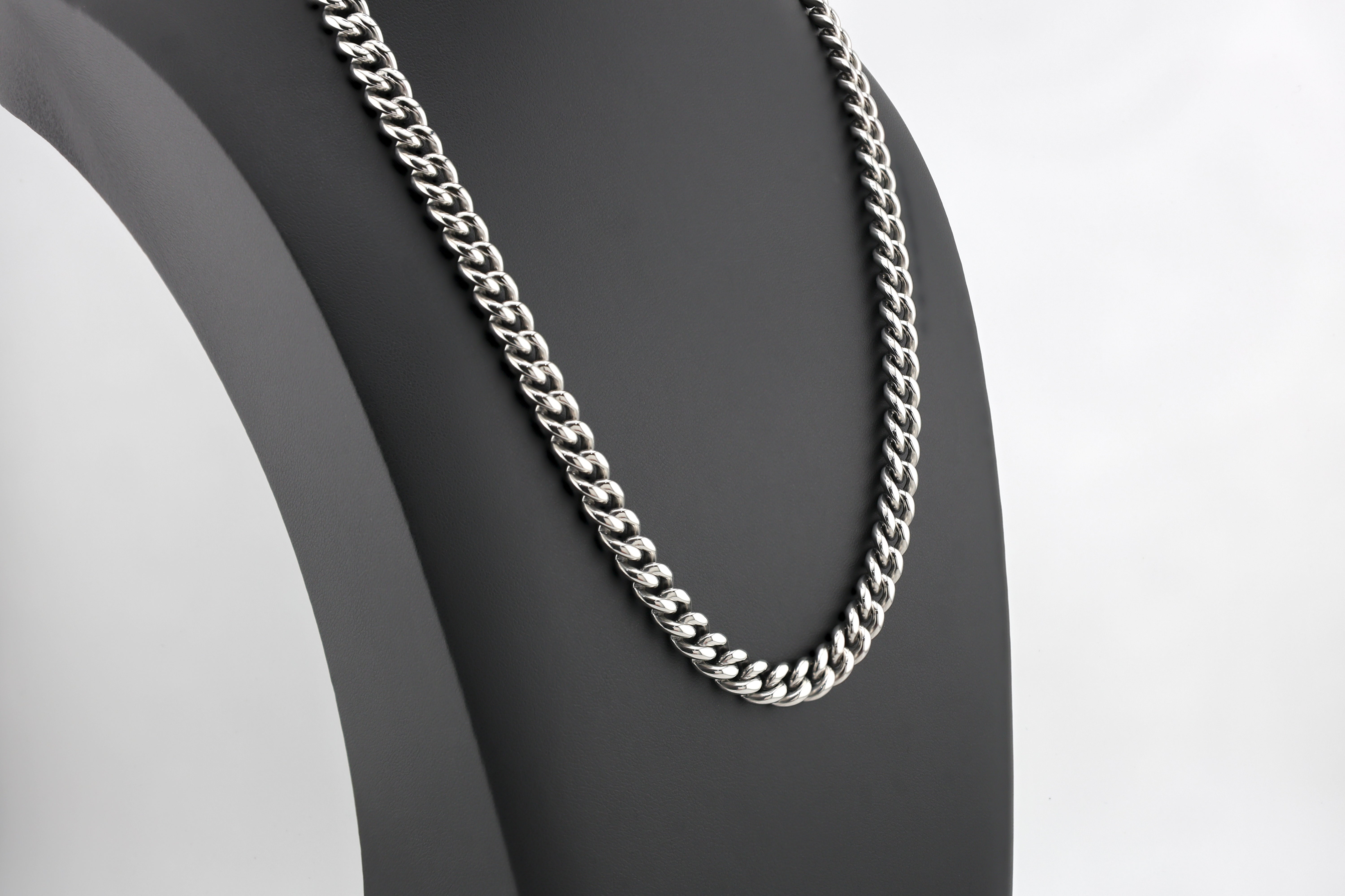 8MM Argentum Cuban Necklace