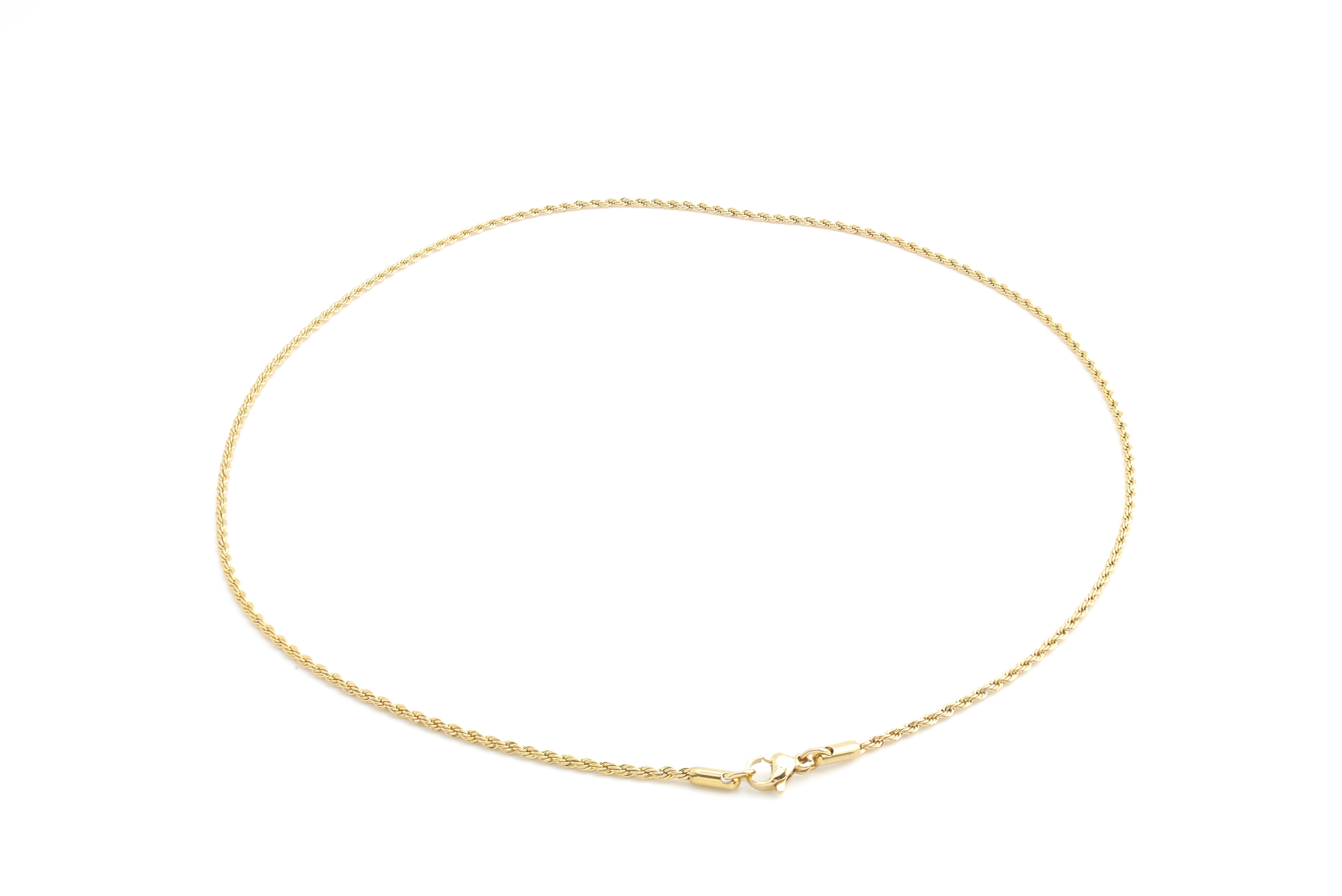 2MM Aurelius Rope Necklace