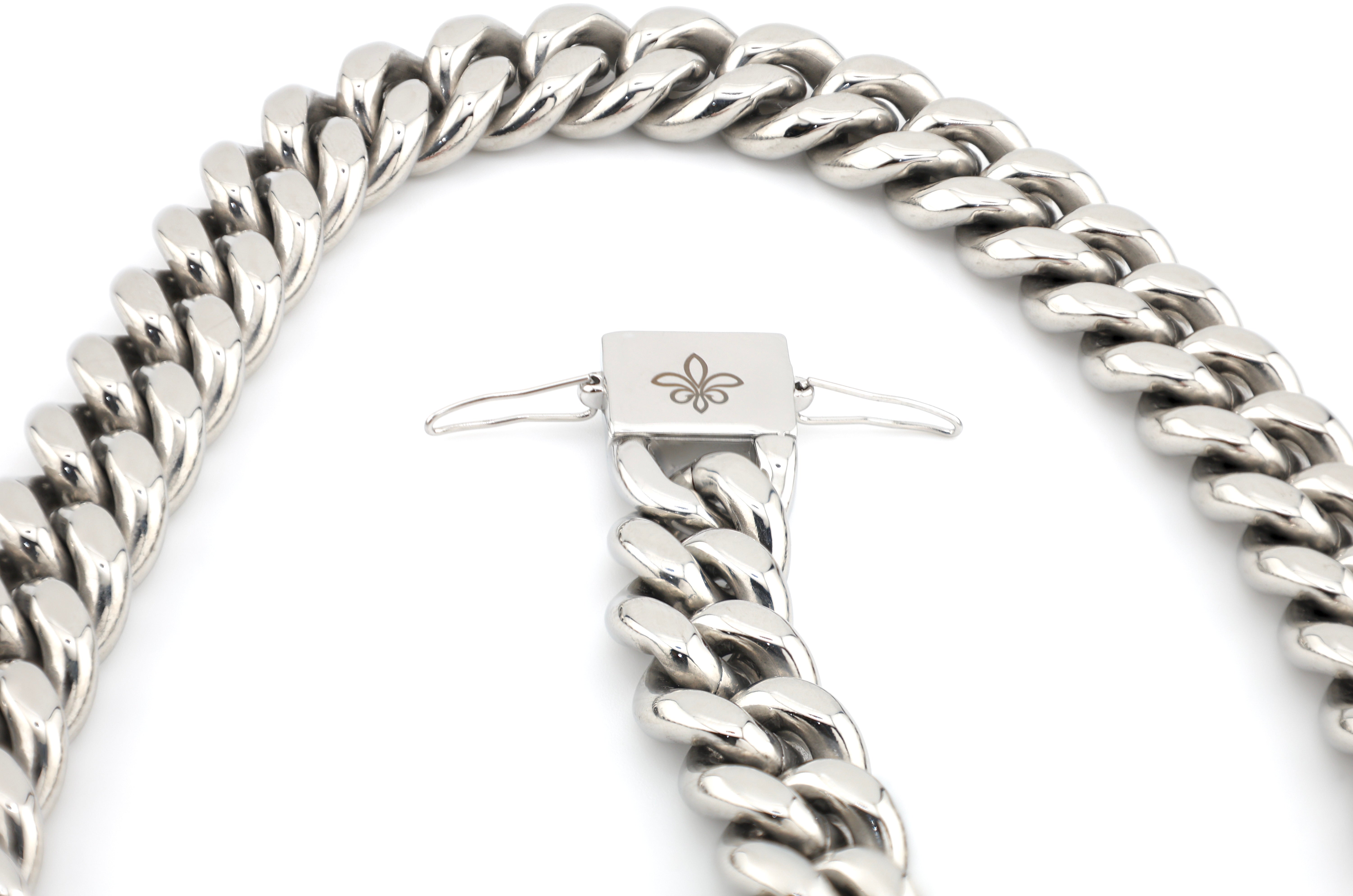 14MM Argentum Cuban Necklace