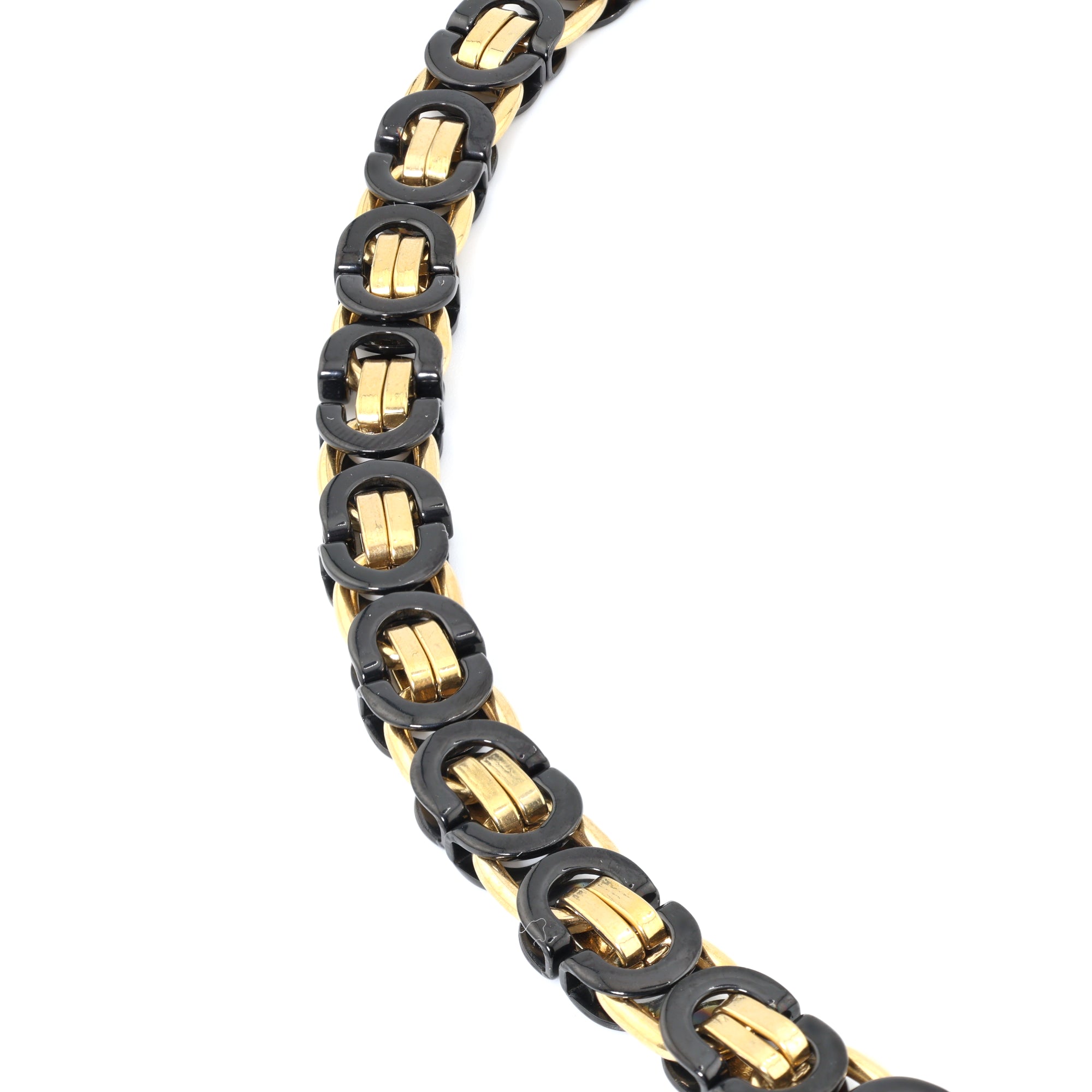 8MM Aurelius Noir Byzantine Necklace