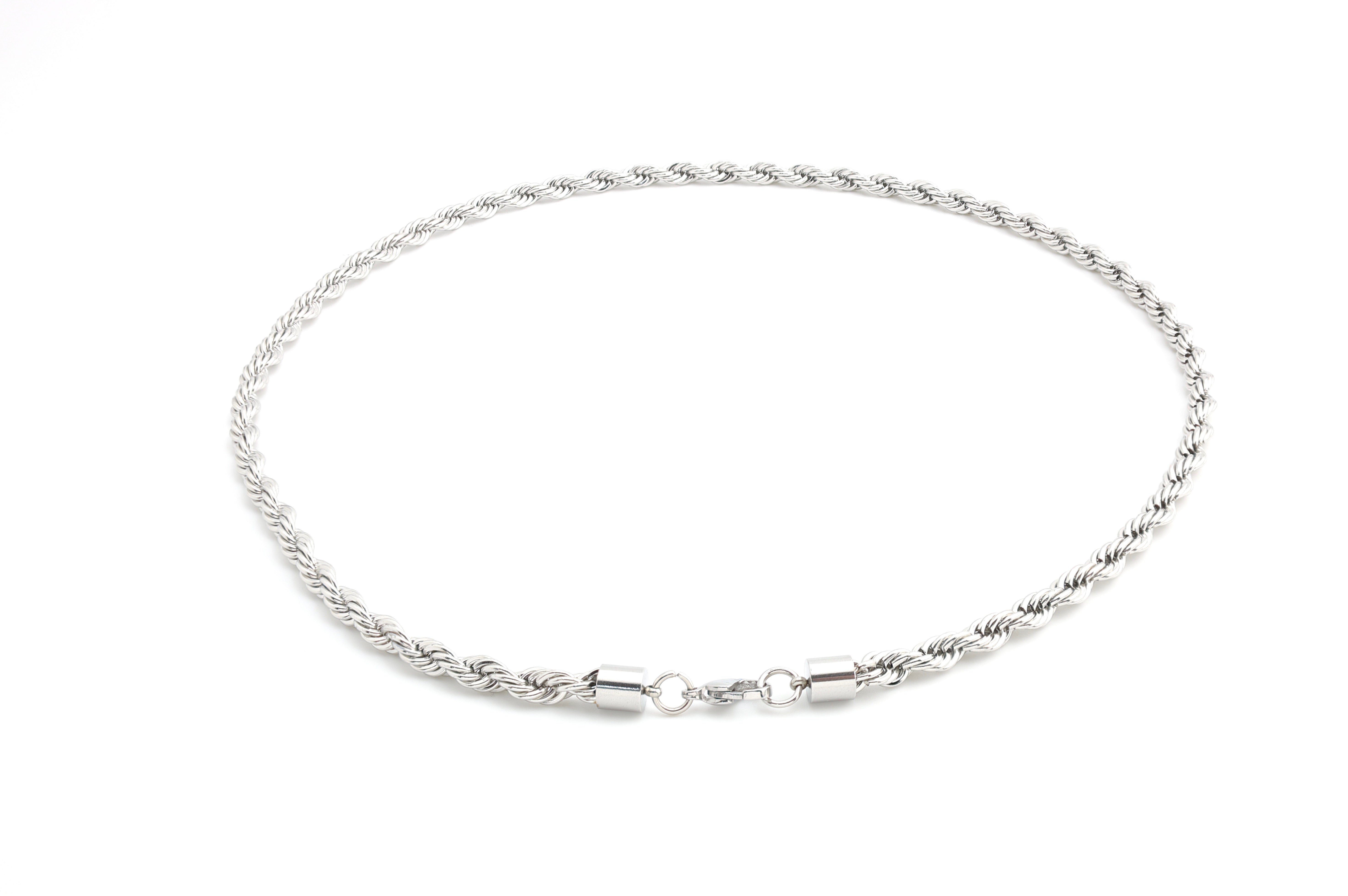 5MM Argentum Rope Necklce