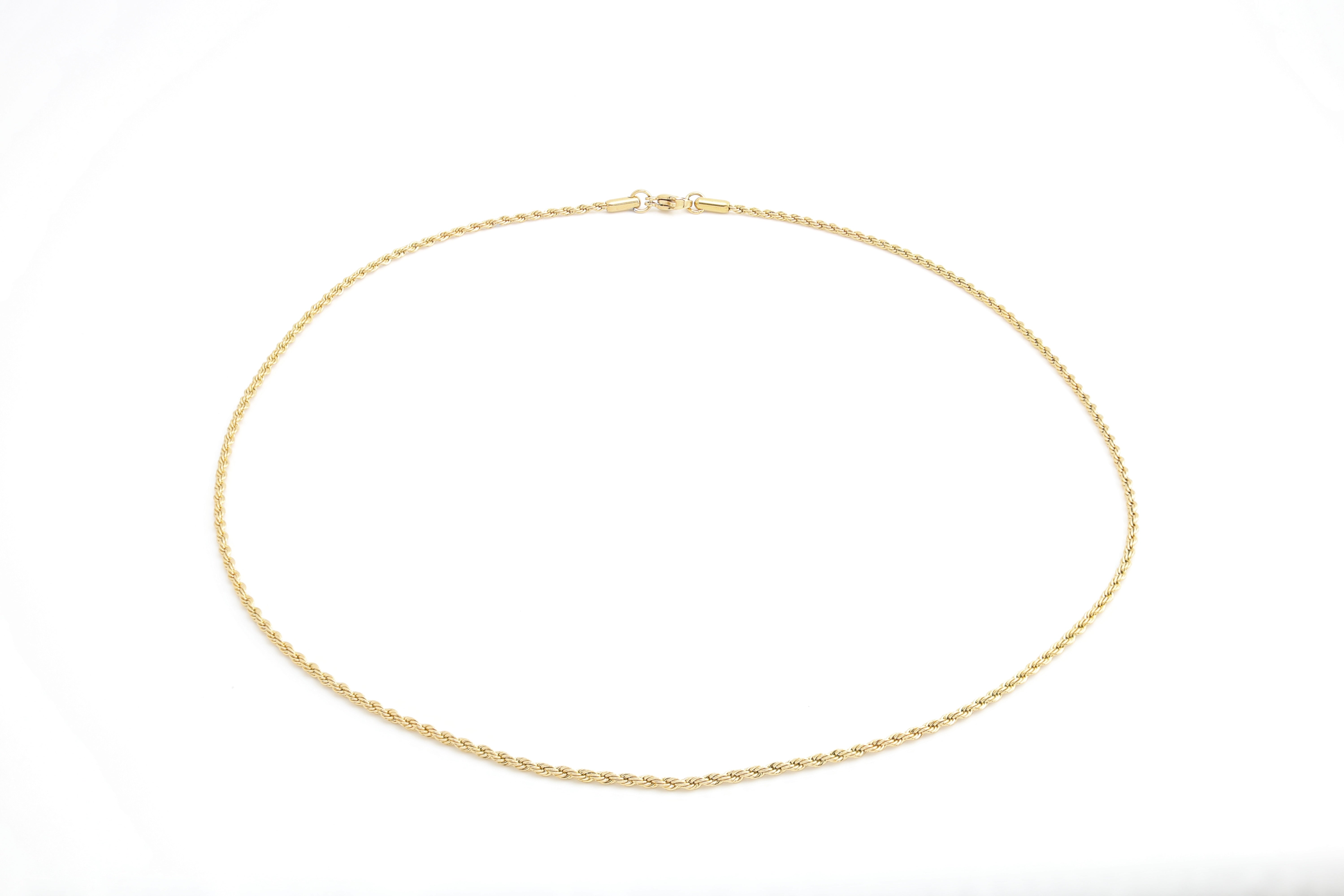 2MM Aurelius Rope Necklace