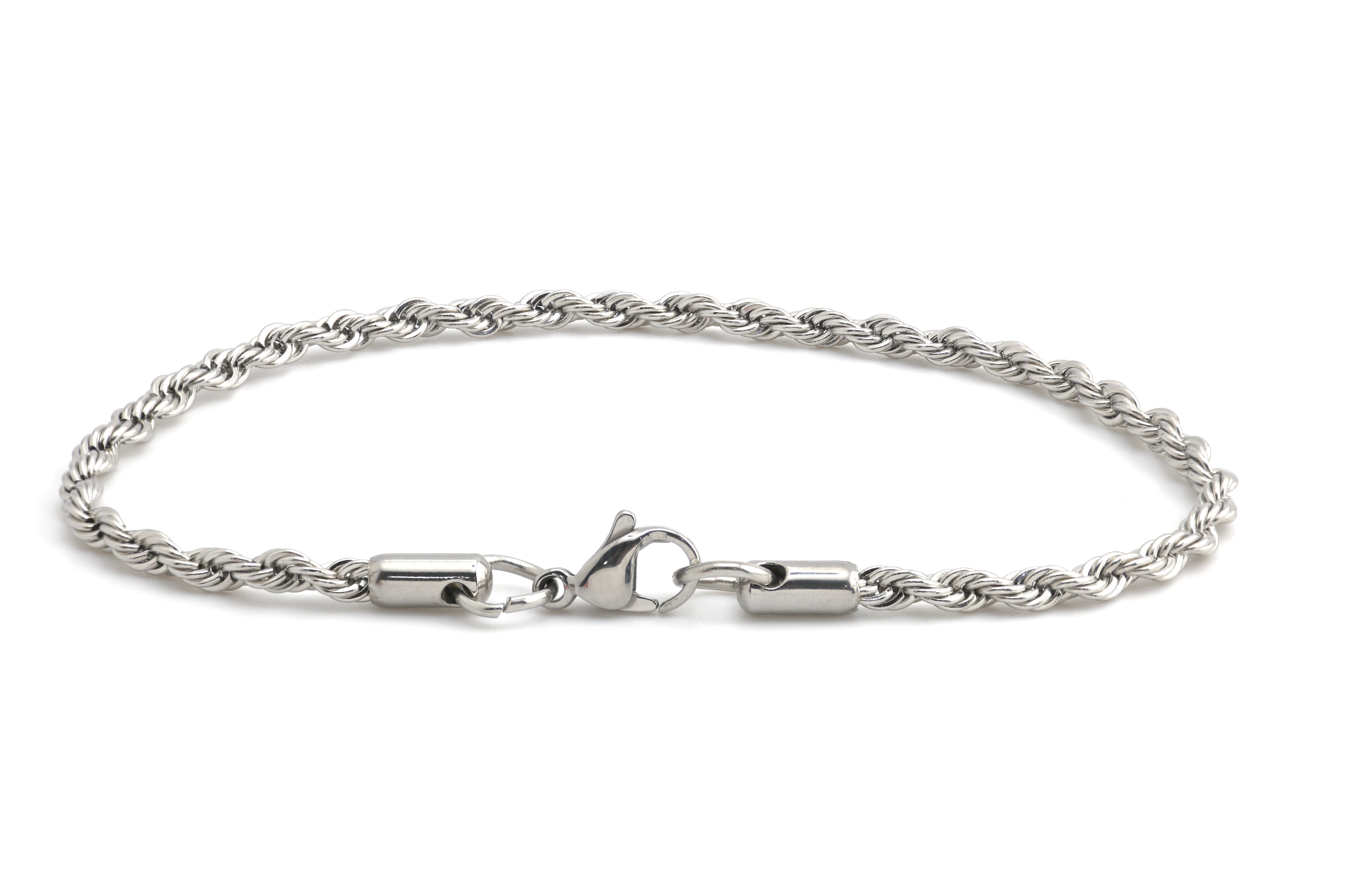 3MM Argentum Rope Bracelet