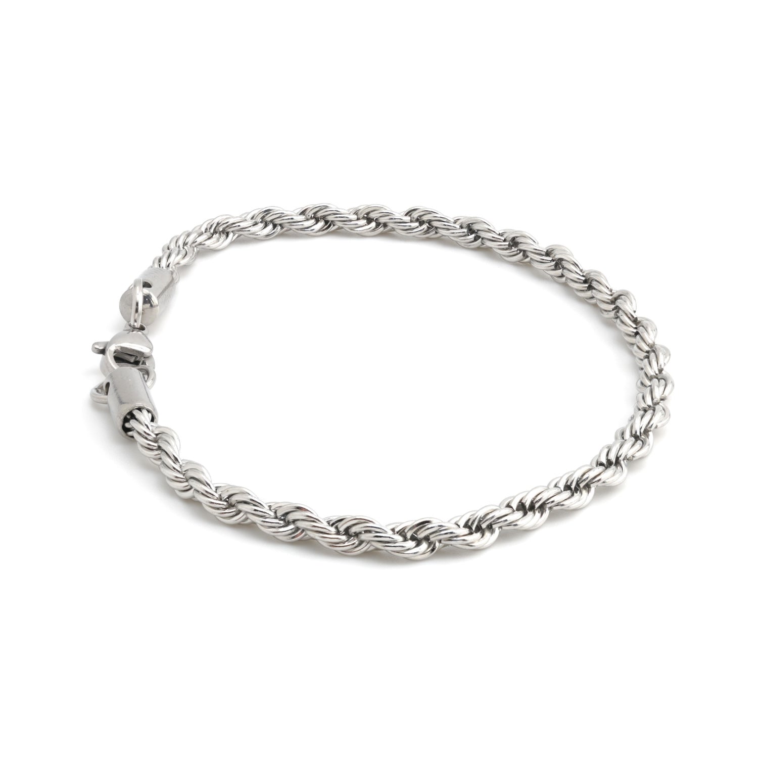 4MM Argentum Rope Bracelet