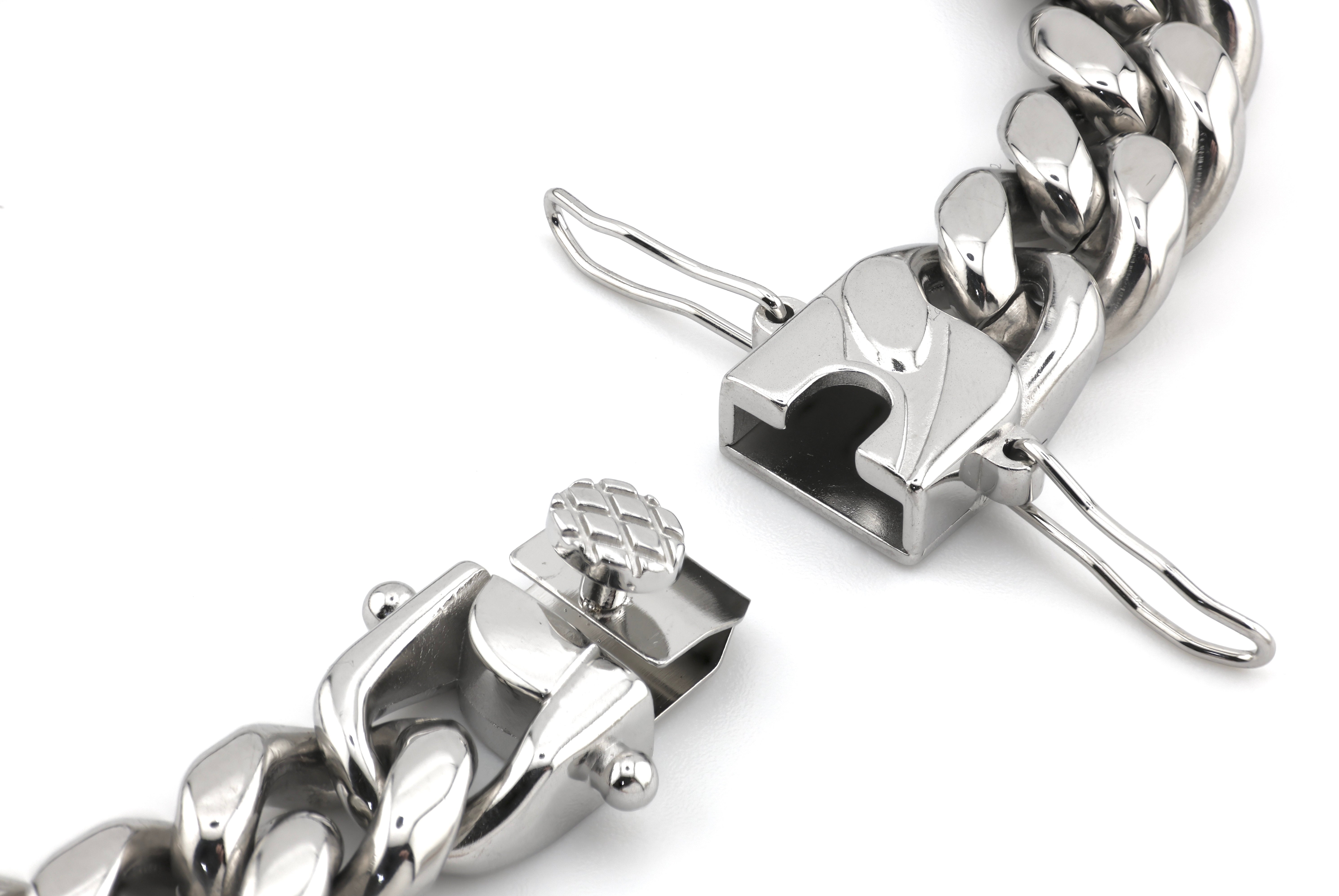 10MM Argentum Cuban Bracelet