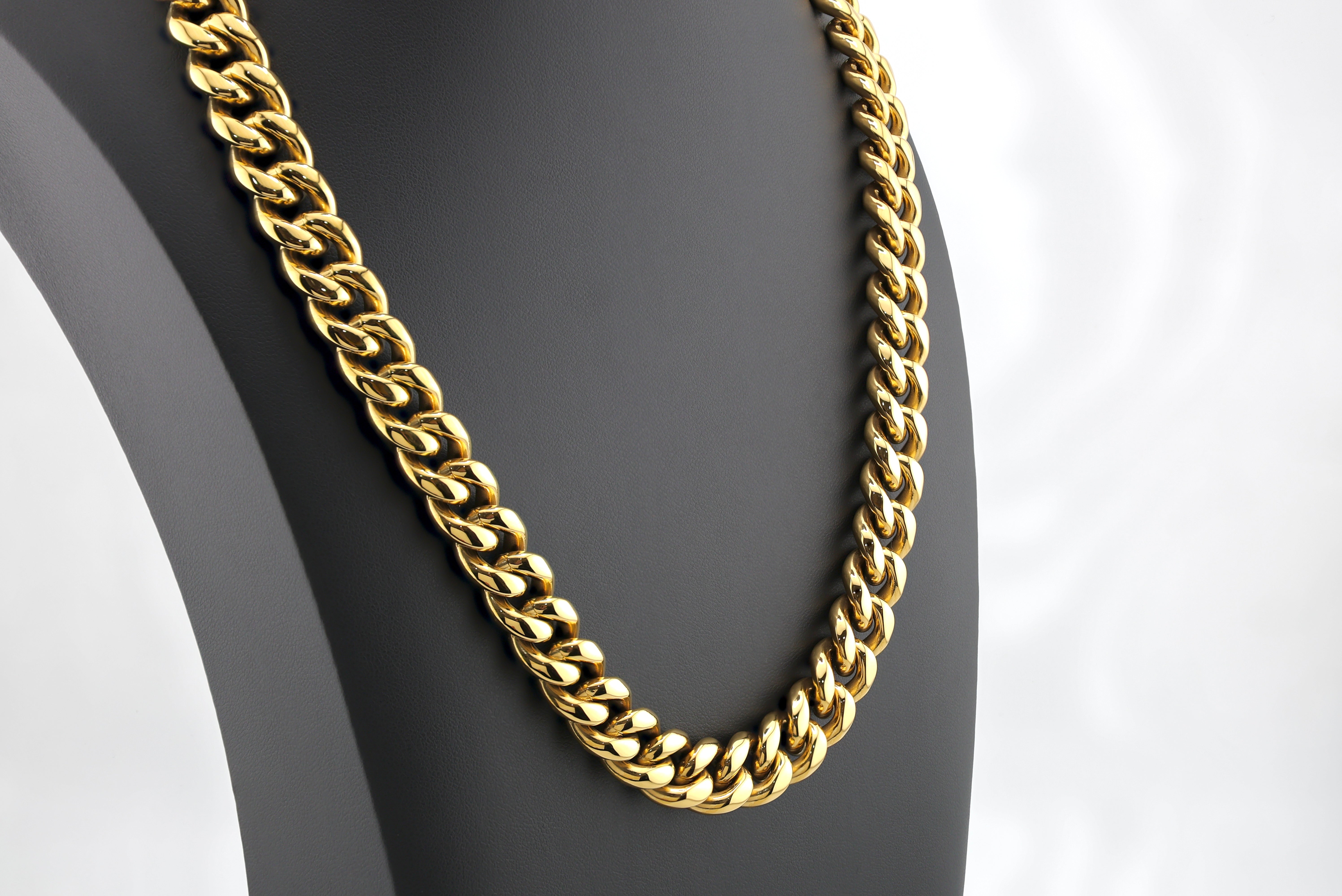 12MM Aurelius Cuban Necklace