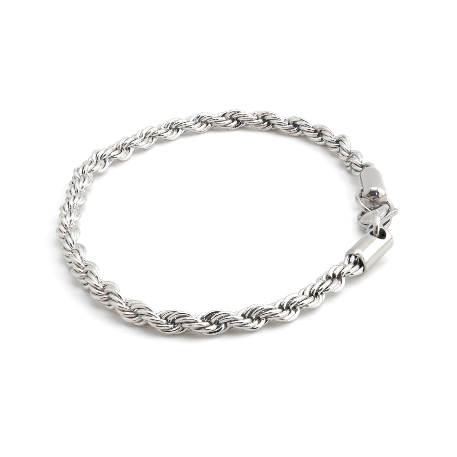 4MM Argentum Rope Bracelet