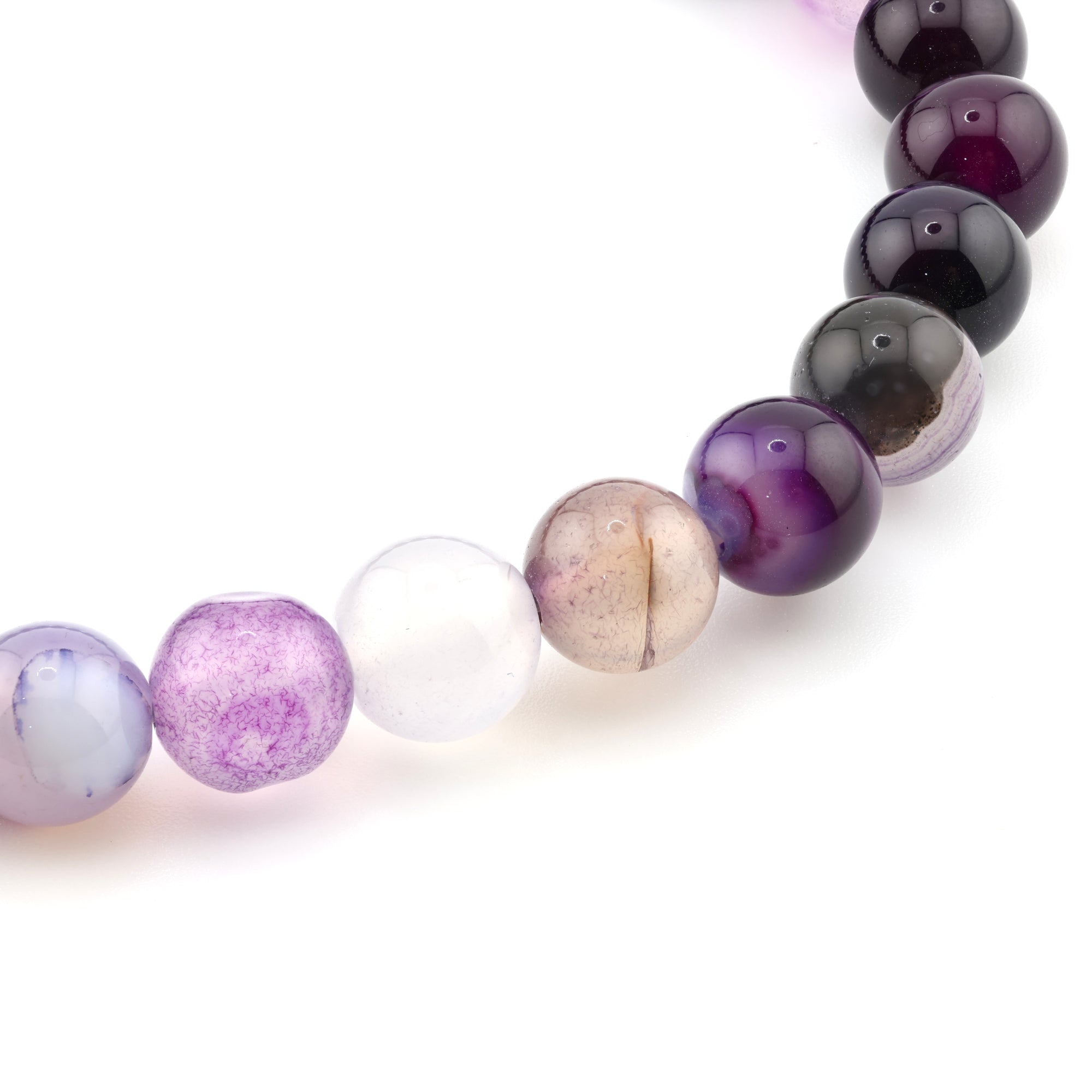 Amethyst Agate Bracelet