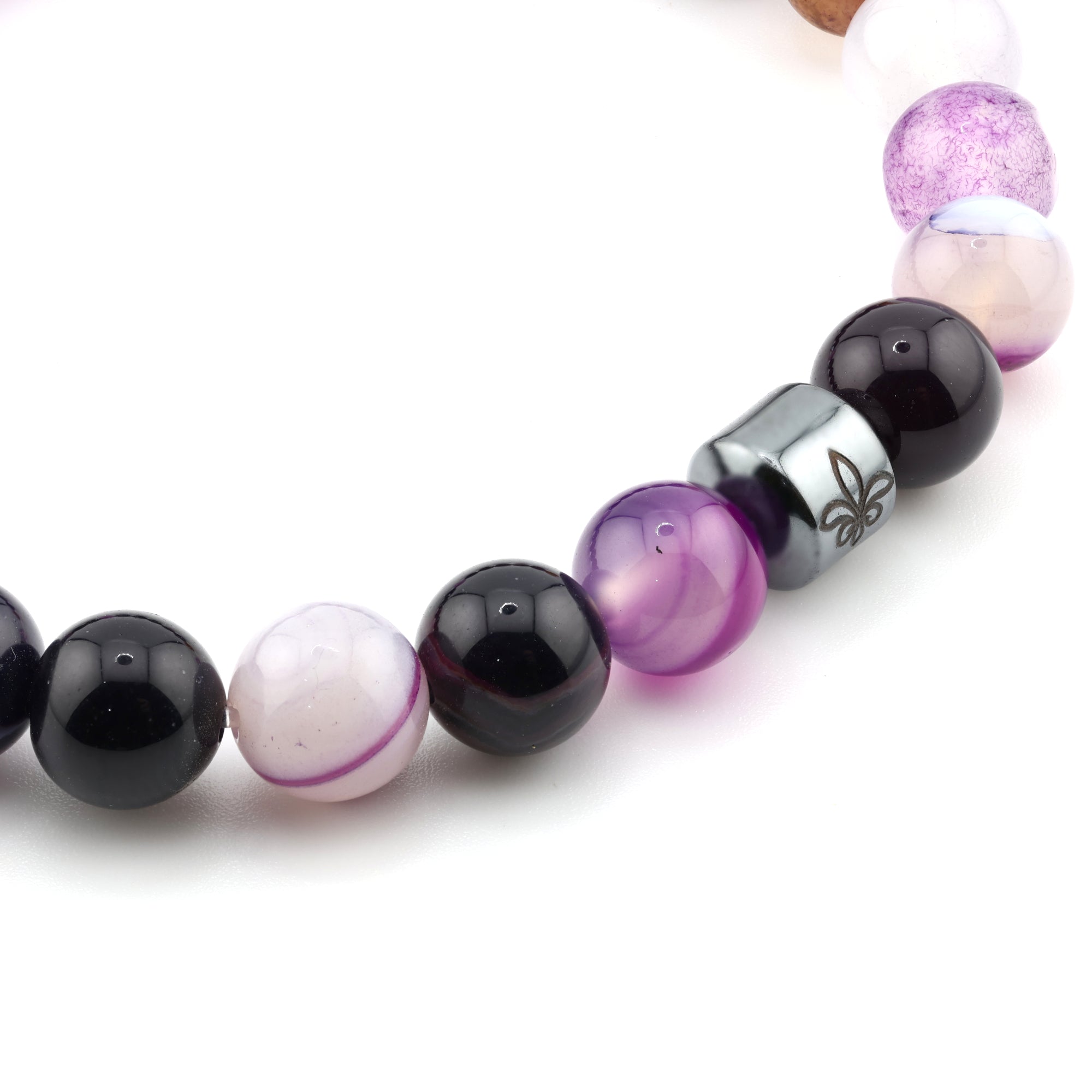 Amethyst Agate Bracelet