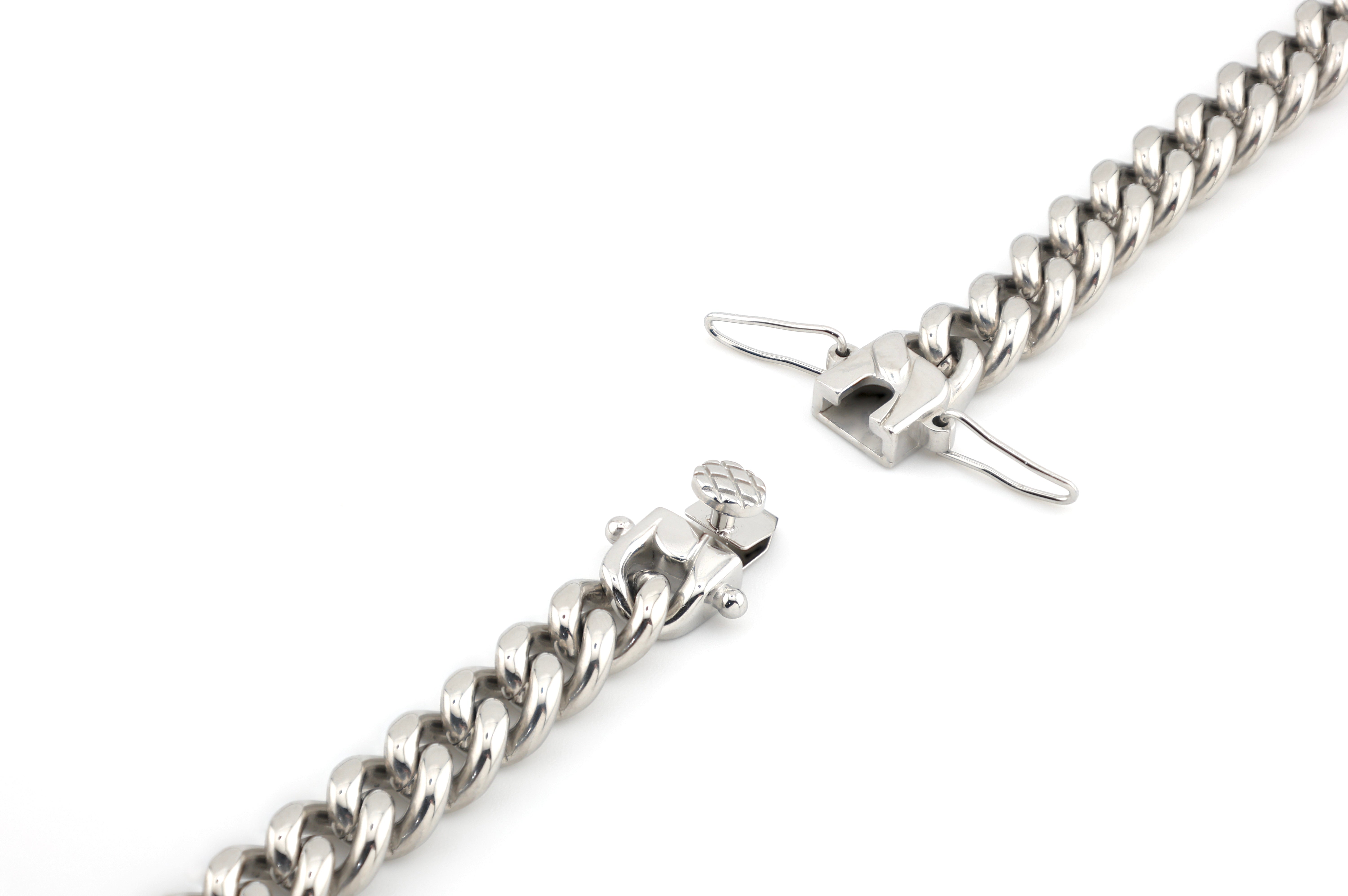 8MM Argentum Cuban Necklace