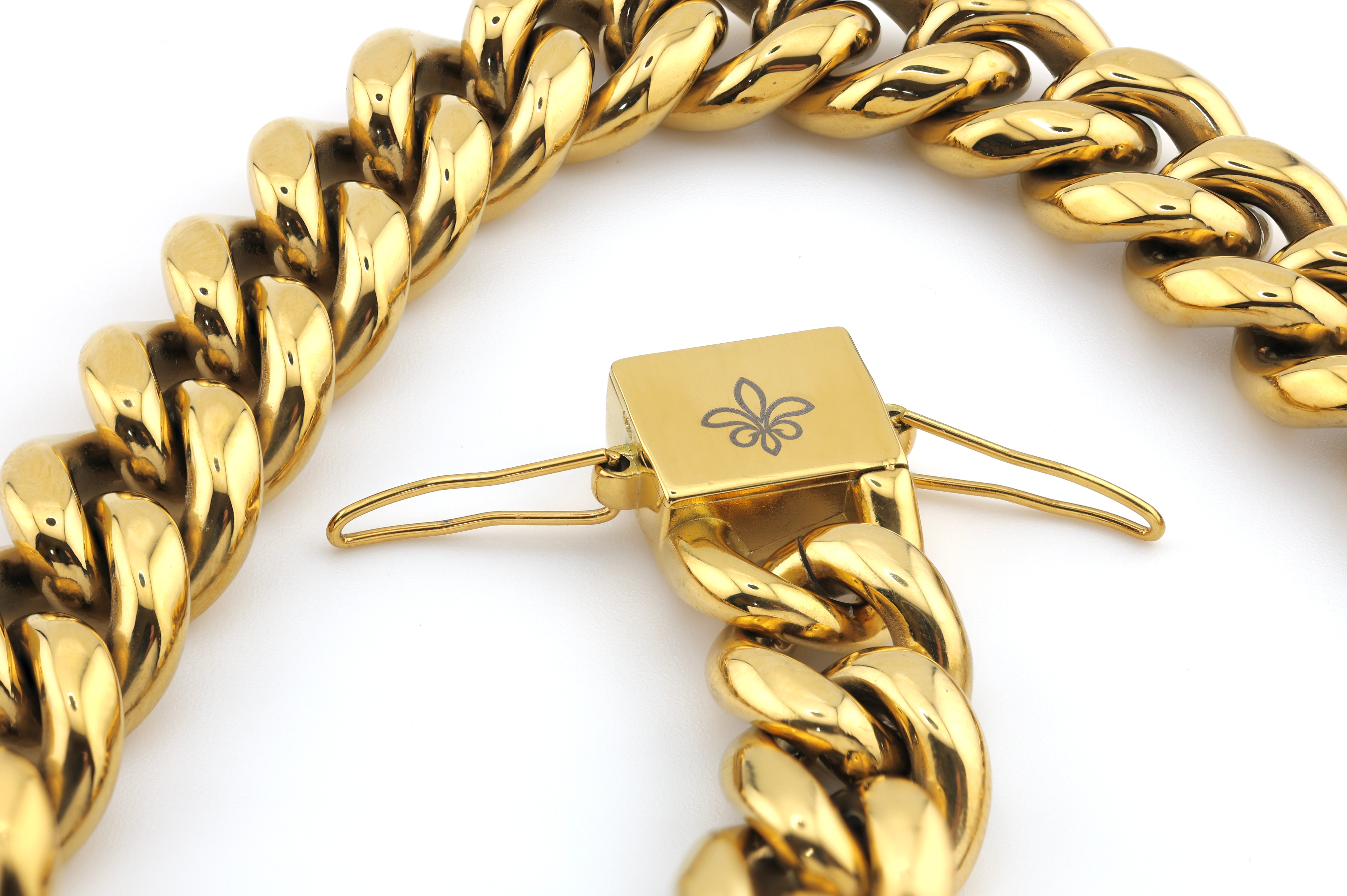 12MM Aurelius Cuban Necklace
