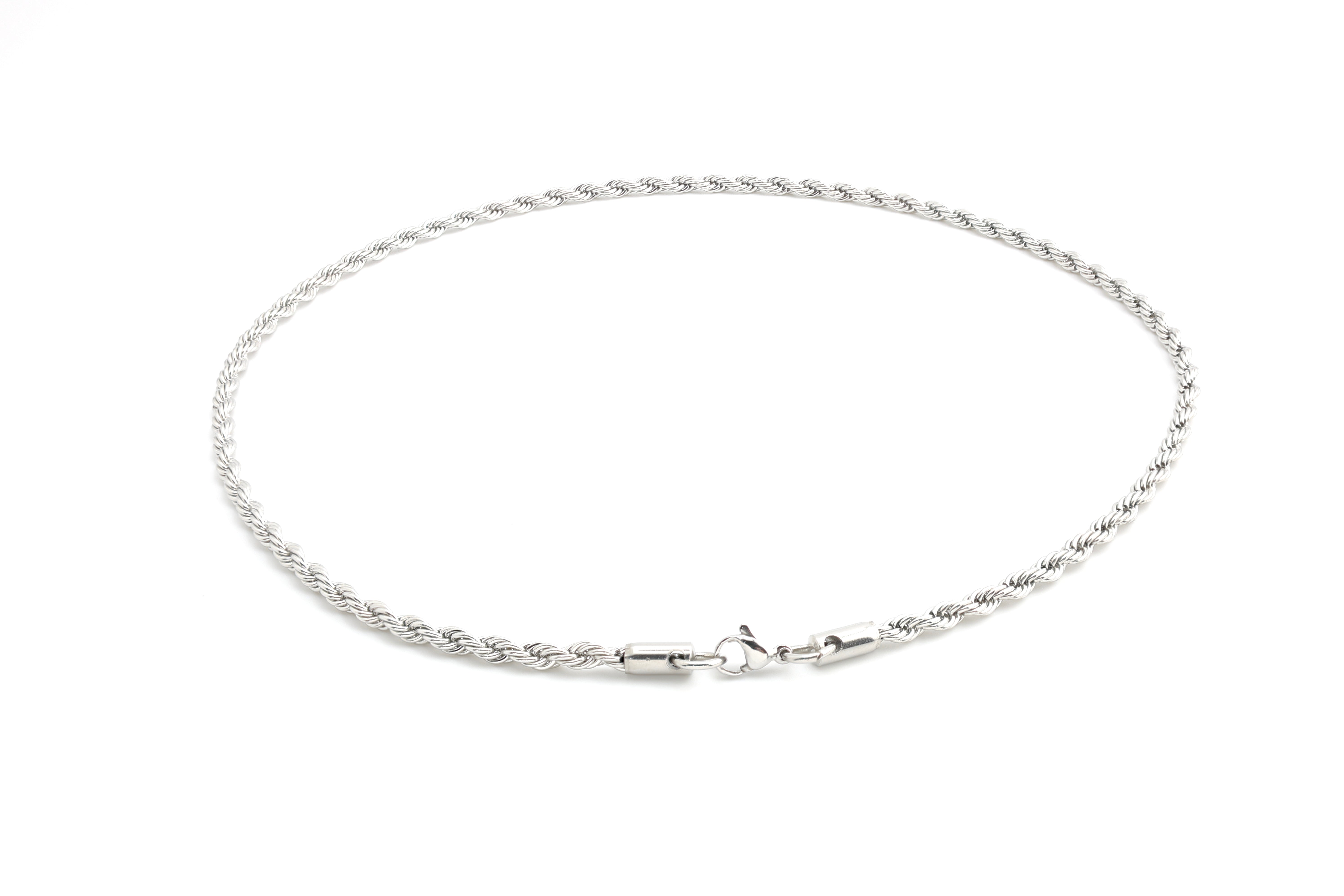 4MM Argentum Rope Necklace