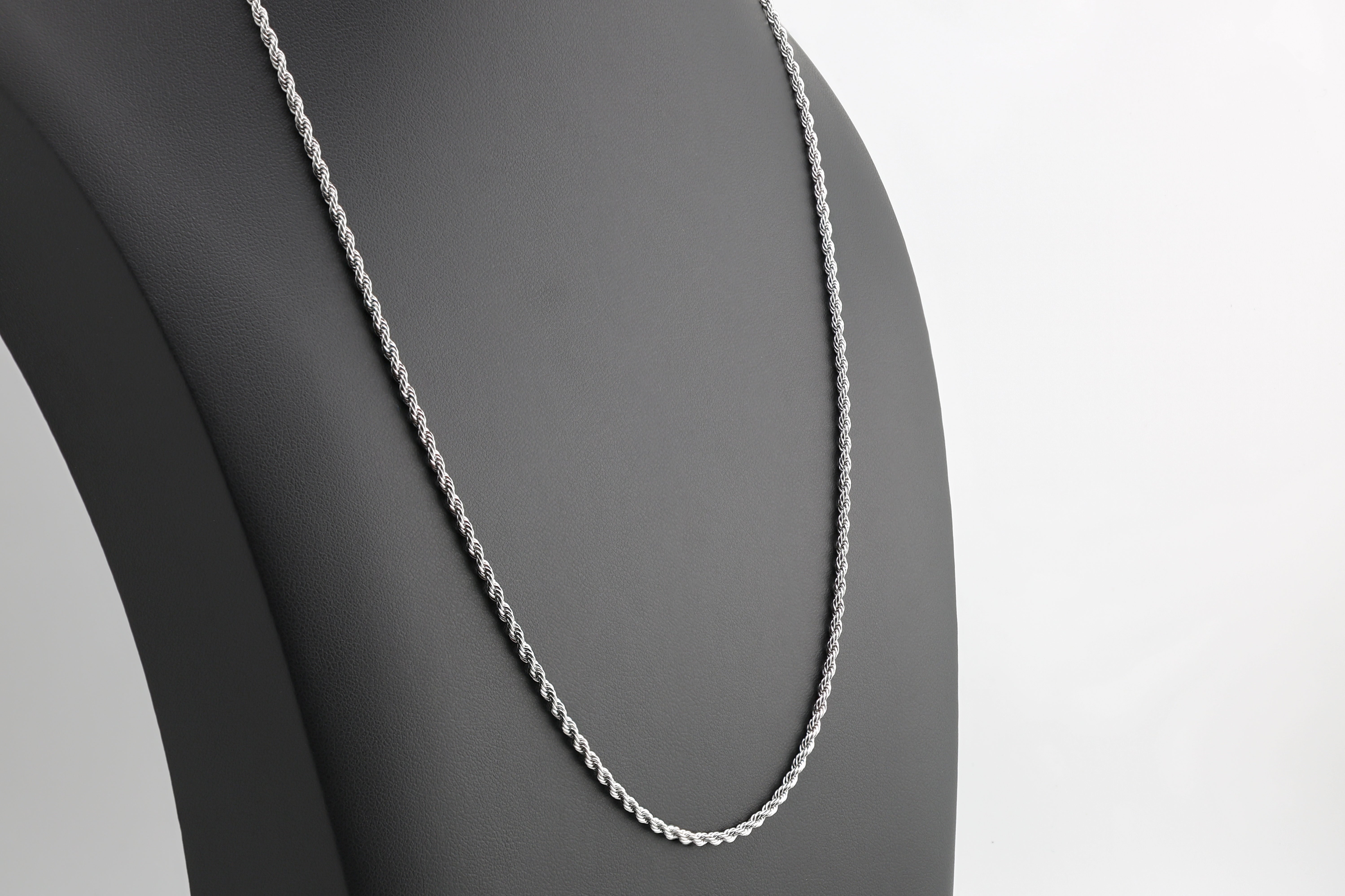 2MM Argentum Rope Necklace