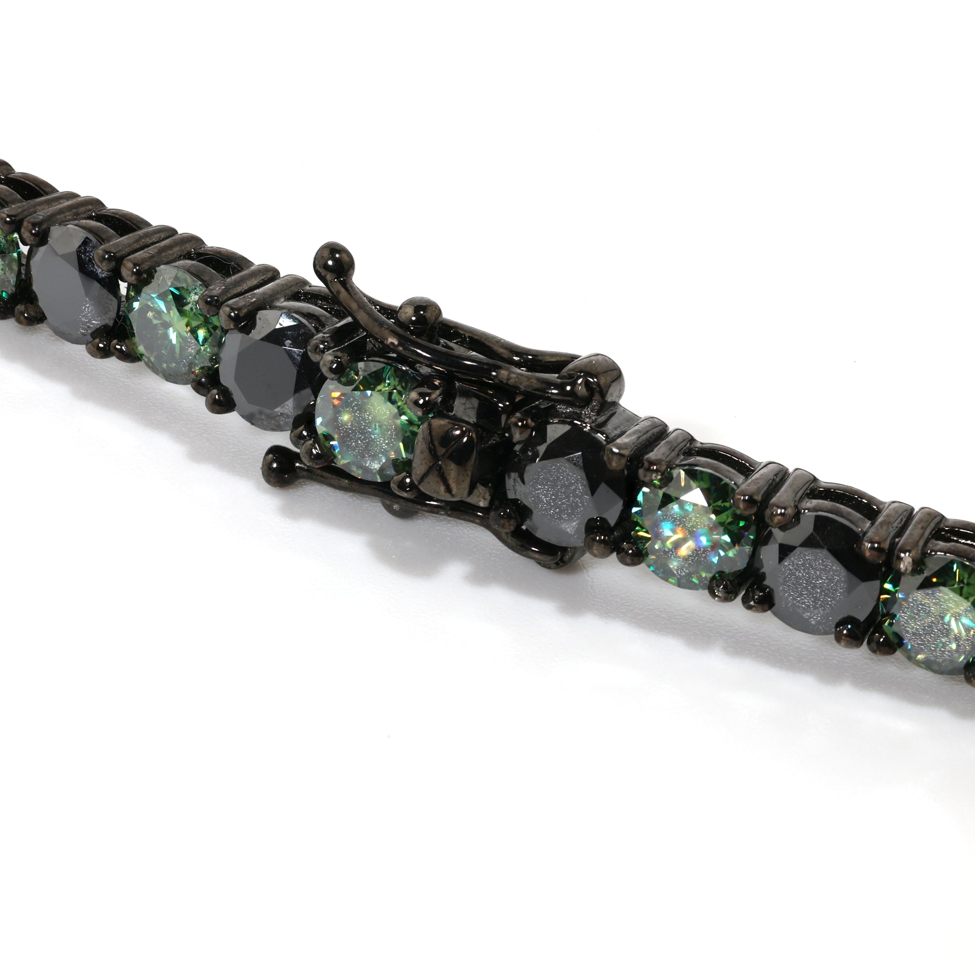 Executive Cut (4MM) Eclipse Finish Tennis Bracelet