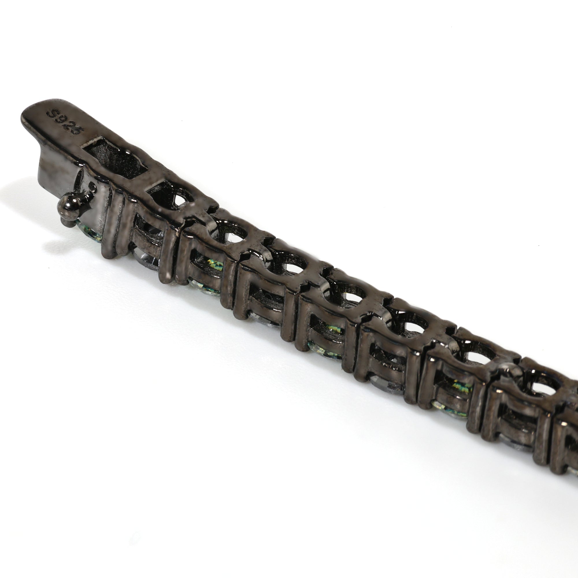 Executive Cut (4MM) Eclipse Finish Tennis Bracelet